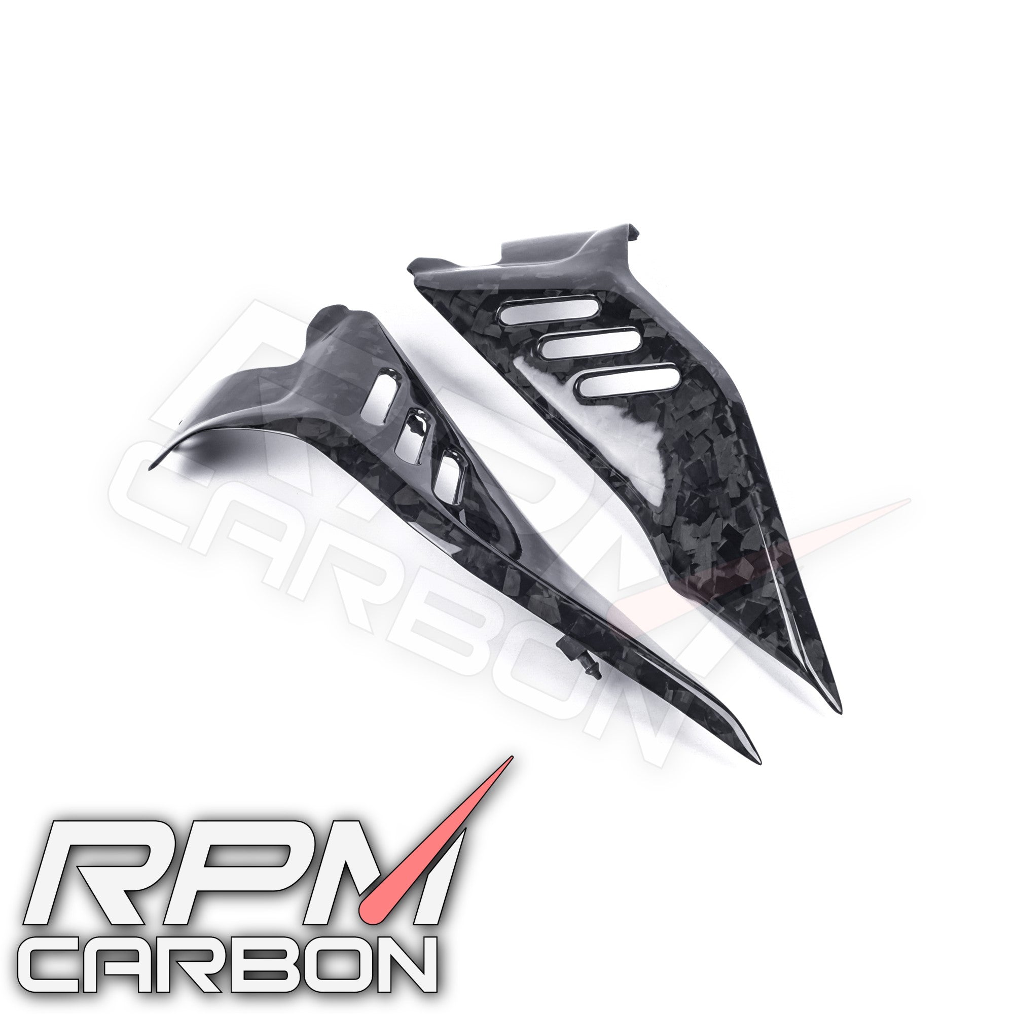 Ducati Diavel V4 Carbon Fiber Tank Side Panels