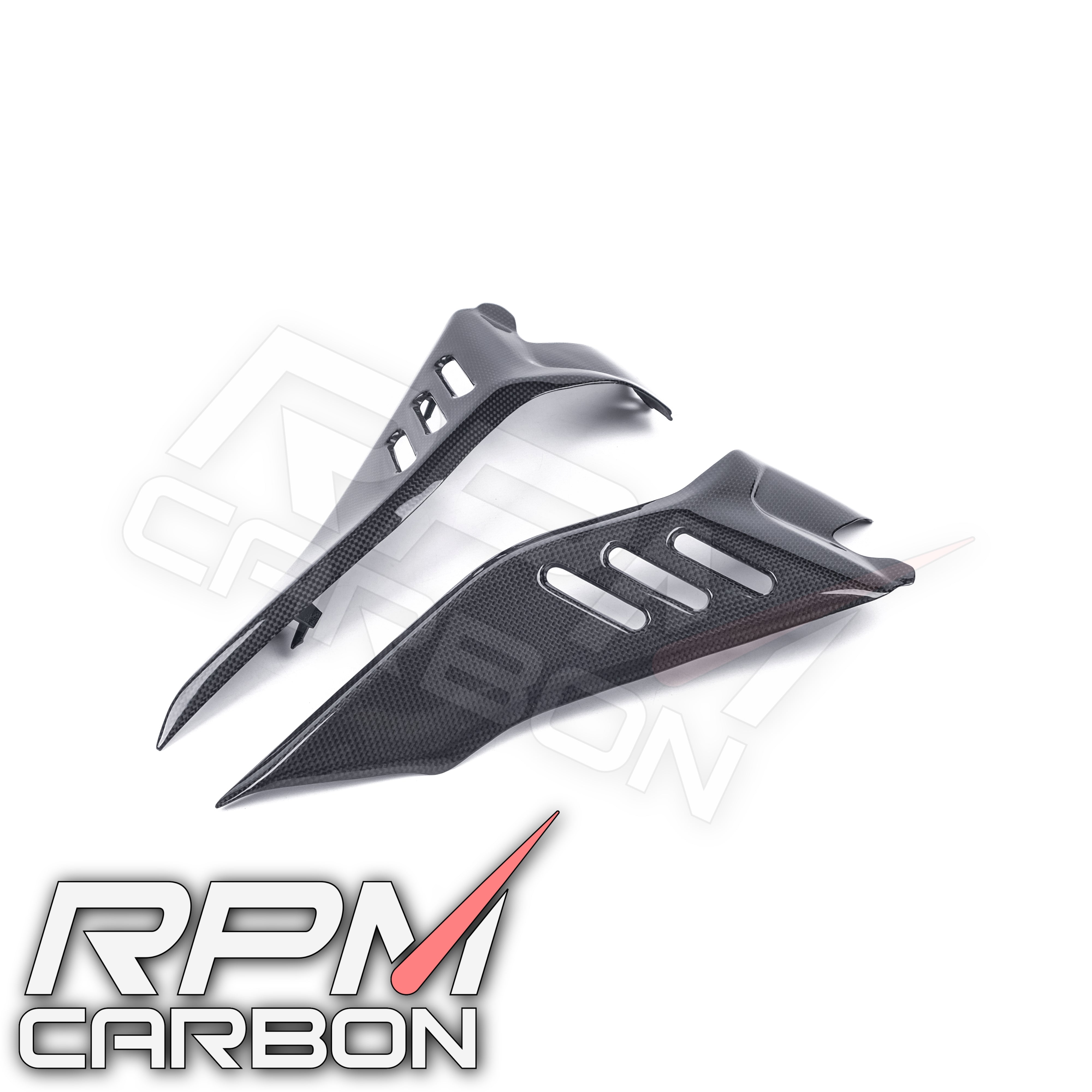 Ducati Diavel V4 Carbon Fiber Tank Side Panels