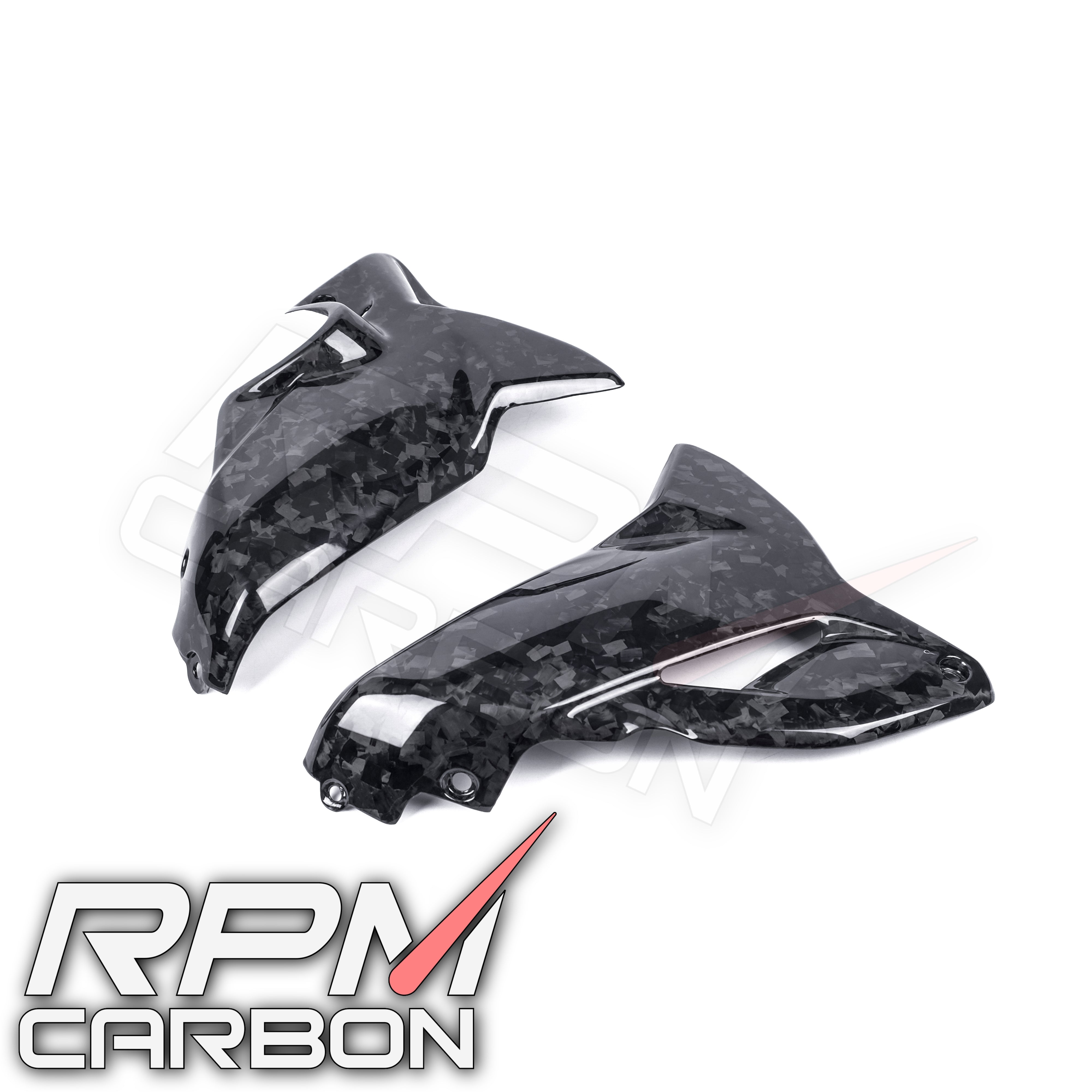 Ducati Diavel V4 Carbon Fiber Side Panels