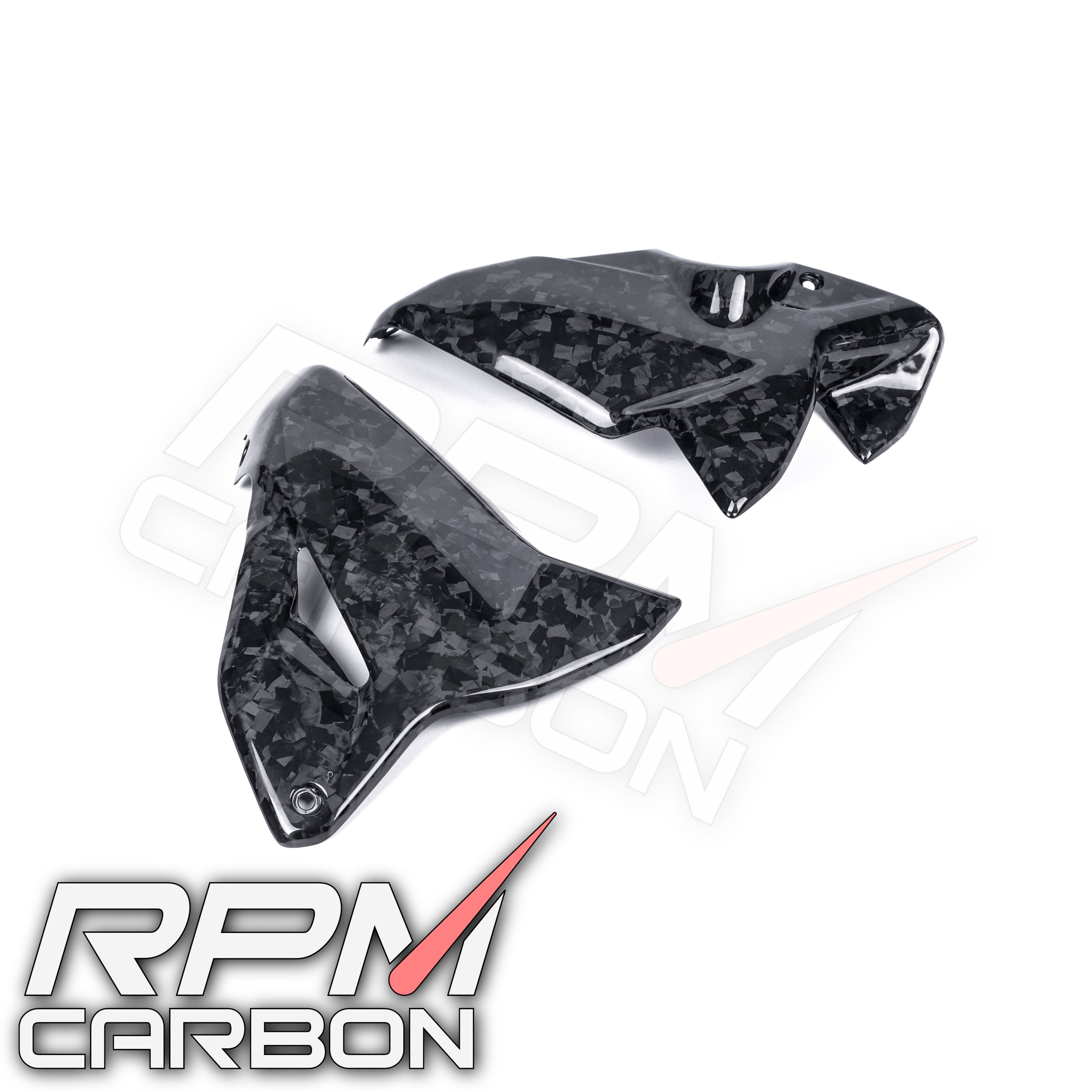 Ducati Diavel V4 Carbon Fiber Side Panels