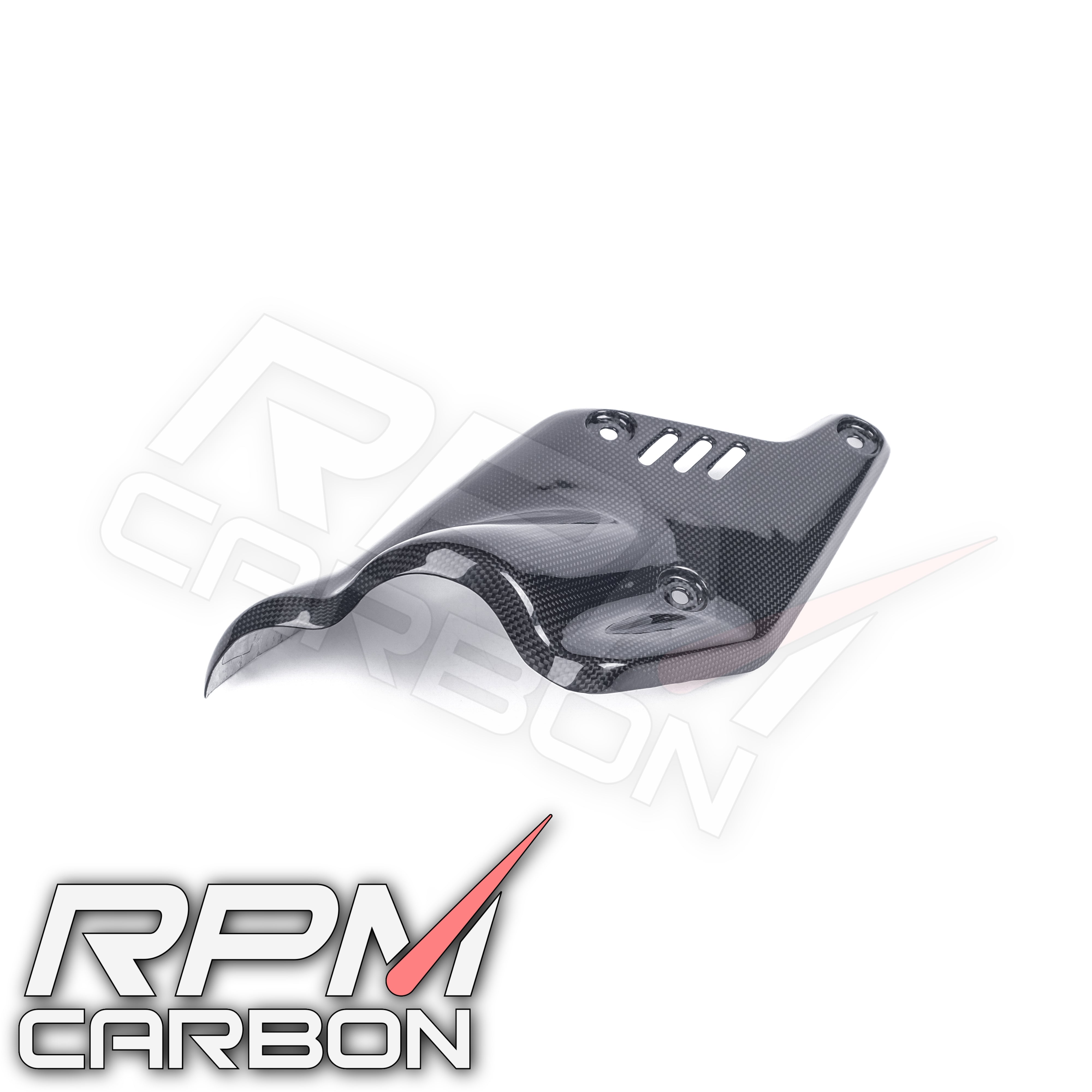 Ducati Diavel V4 Carbon Fiber Right Exhaust Cover