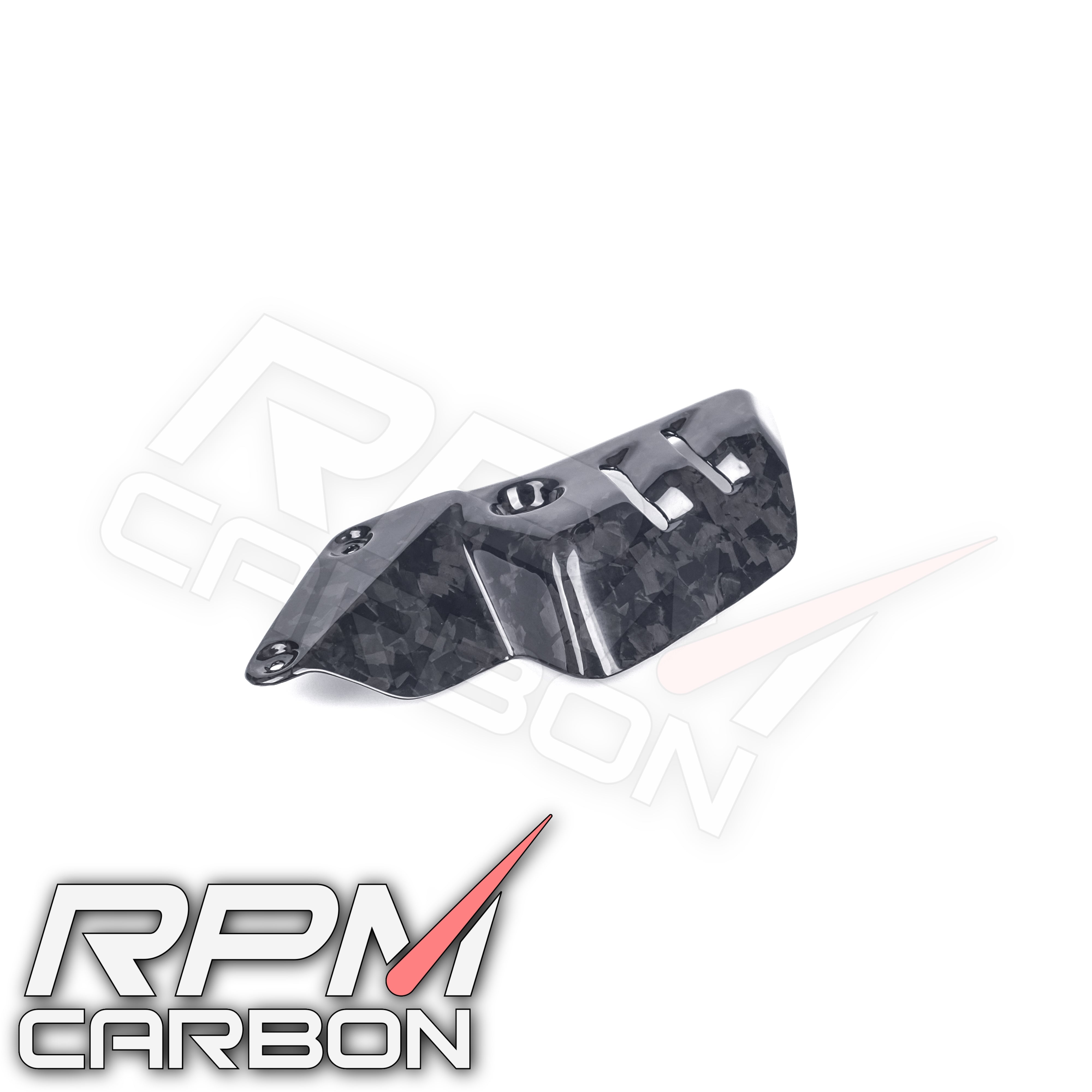 Ducati Diavel V4 Carbon Fiber Left Exhaust Cover
