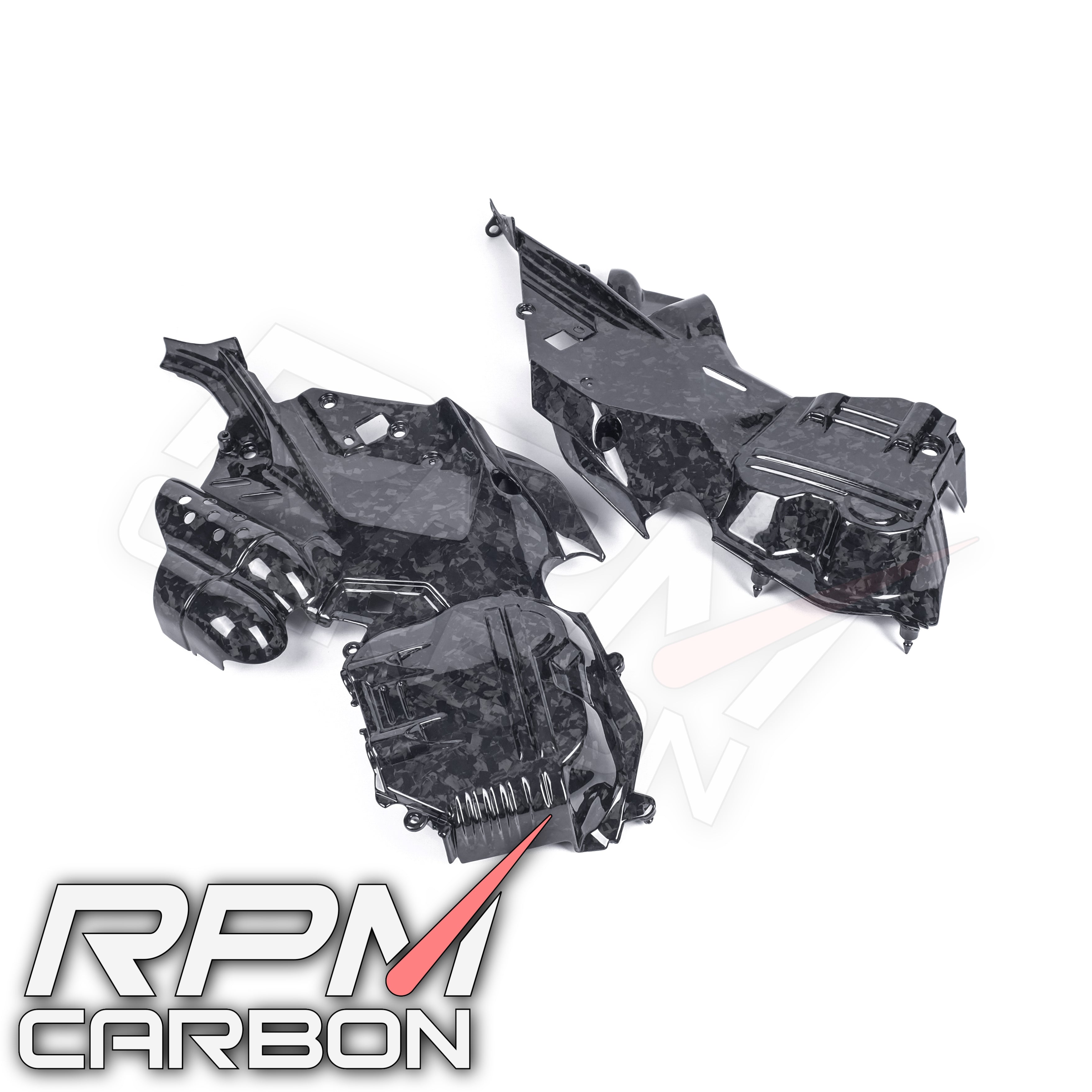 Ducati Diavel V4 Carbon Fiber Cambelt Covers