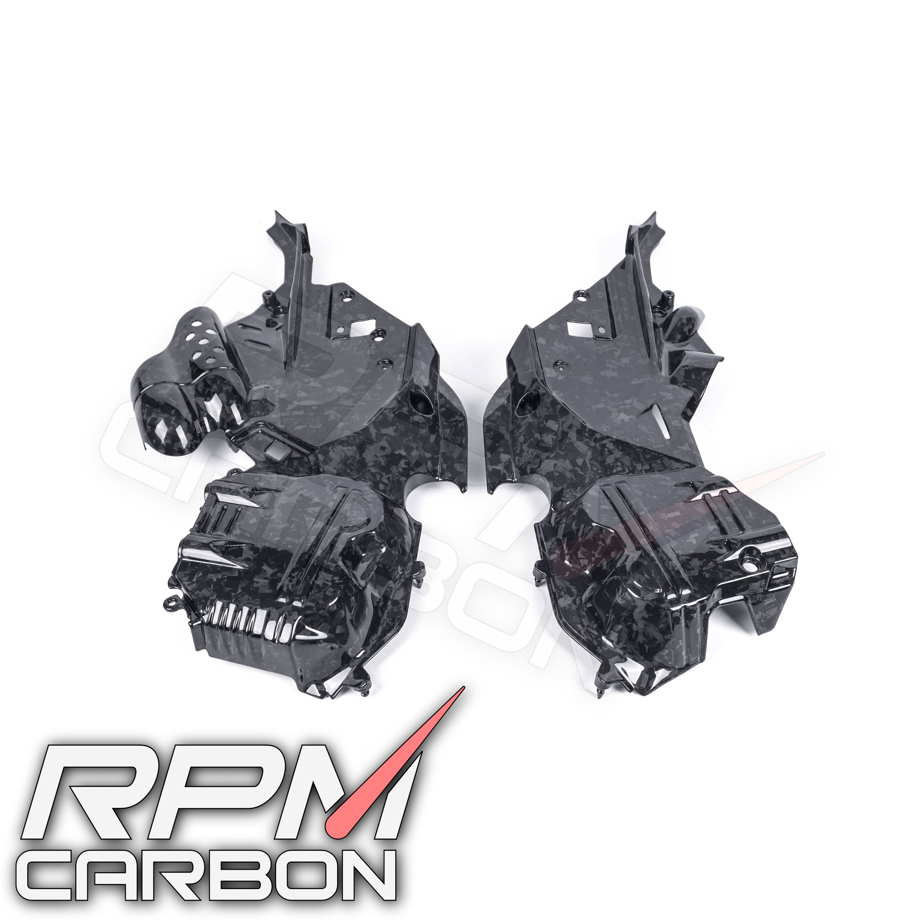 Ducati Diavel V4 Carbon Fiber Cambelt Covers