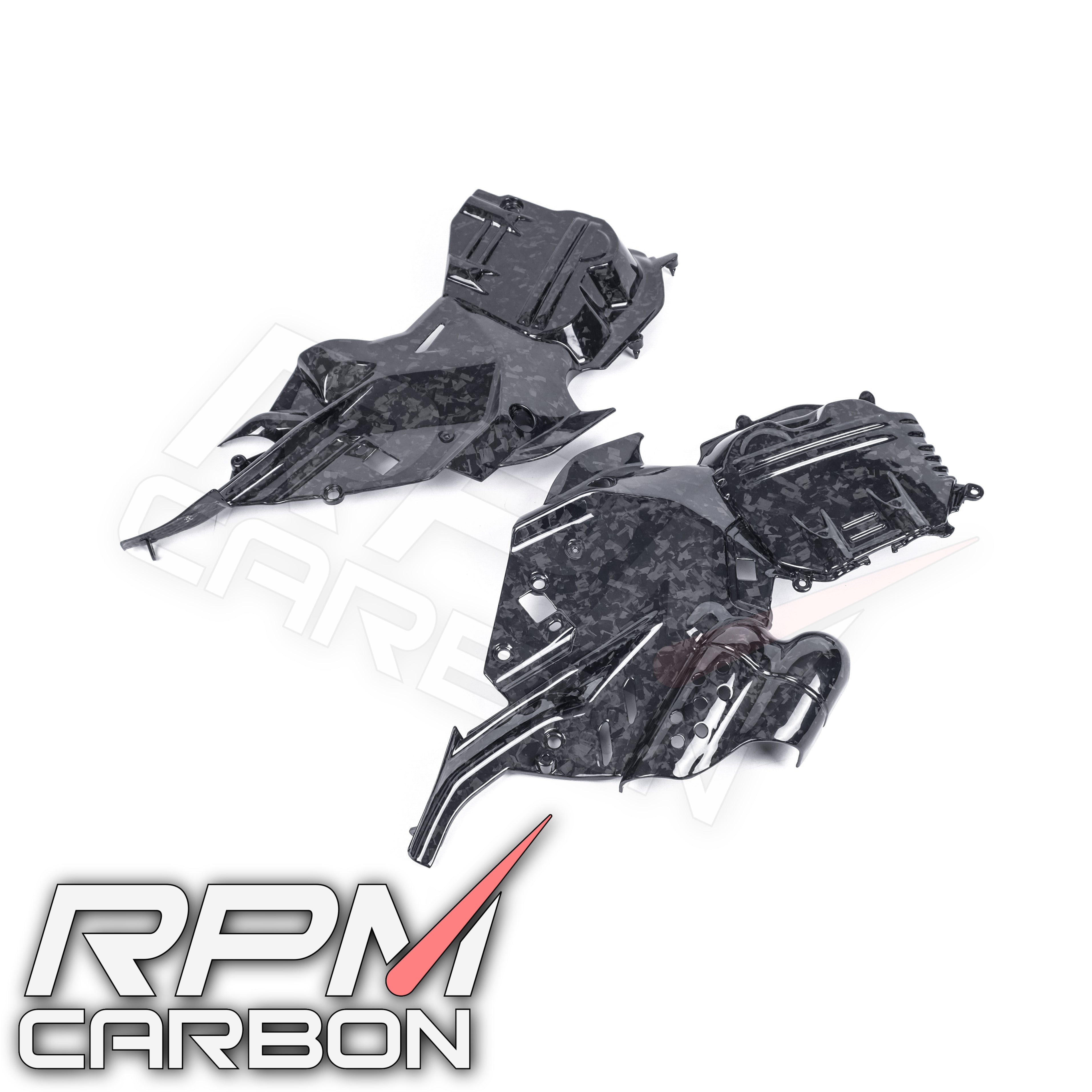 Ducati Diavel V4 Carbon Fiber Cambelt Covers