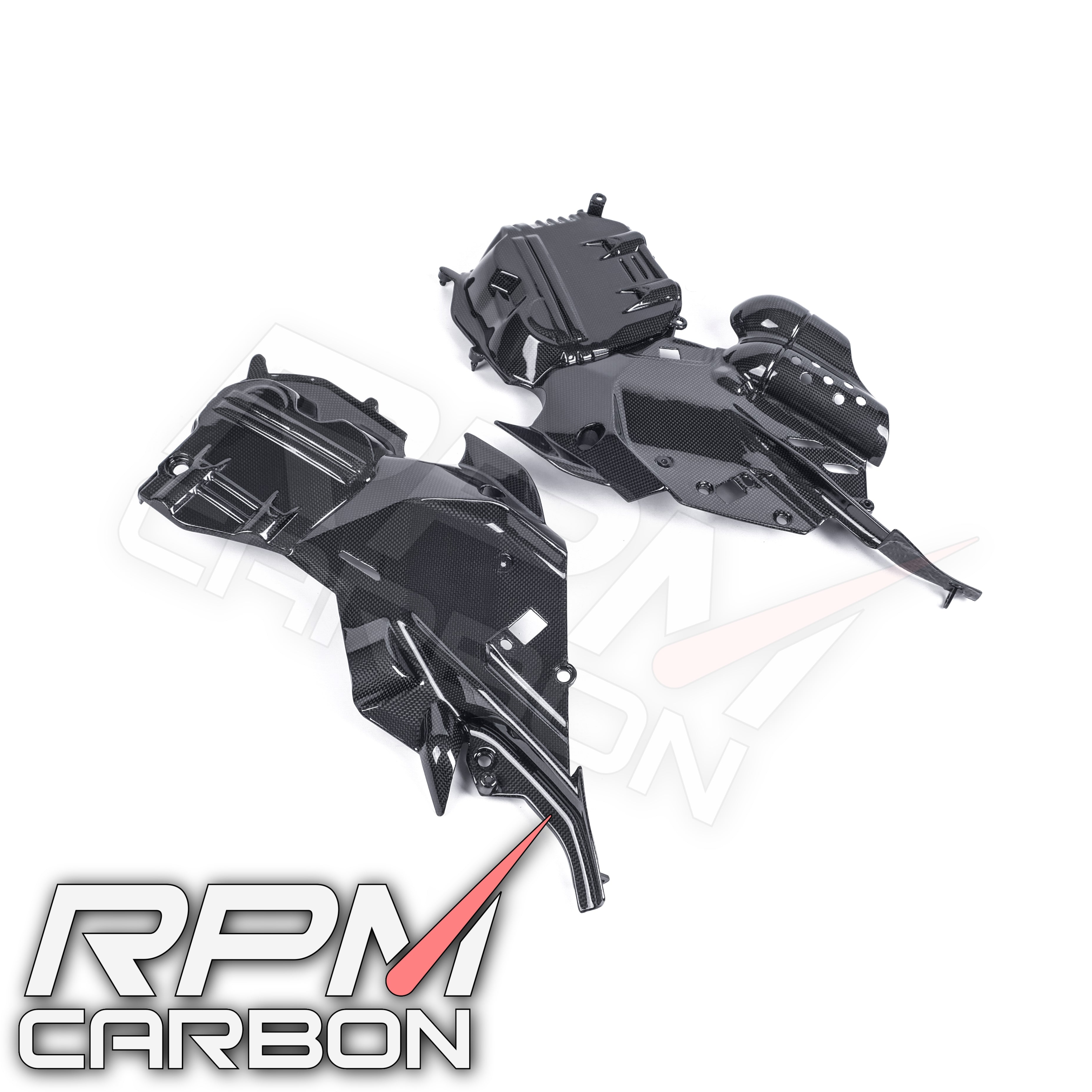 Ducati Diavel V4 Carbon Fiber Cambelt Covers