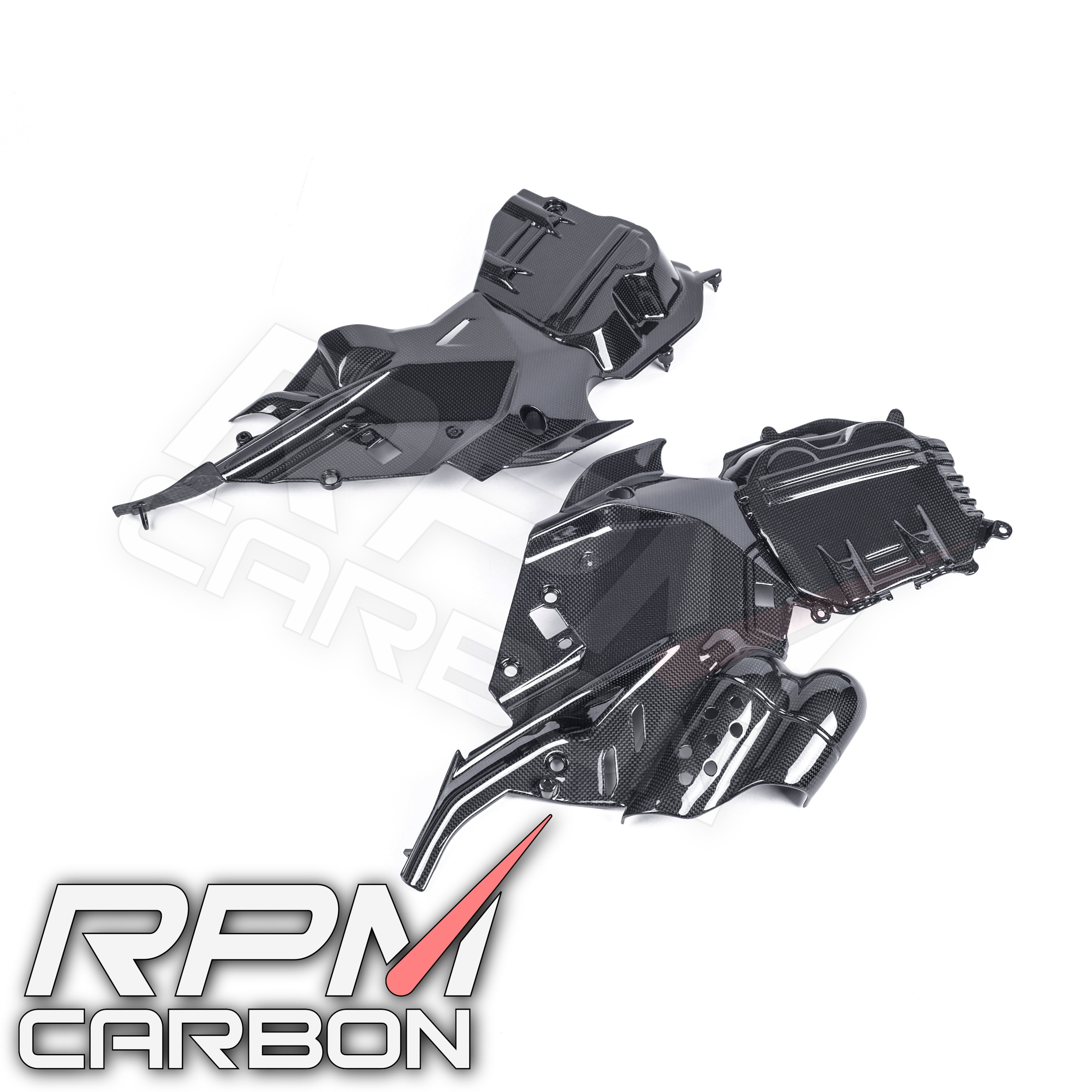 Ducati Diavel V4 Carbon Fiber Cambelt Covers