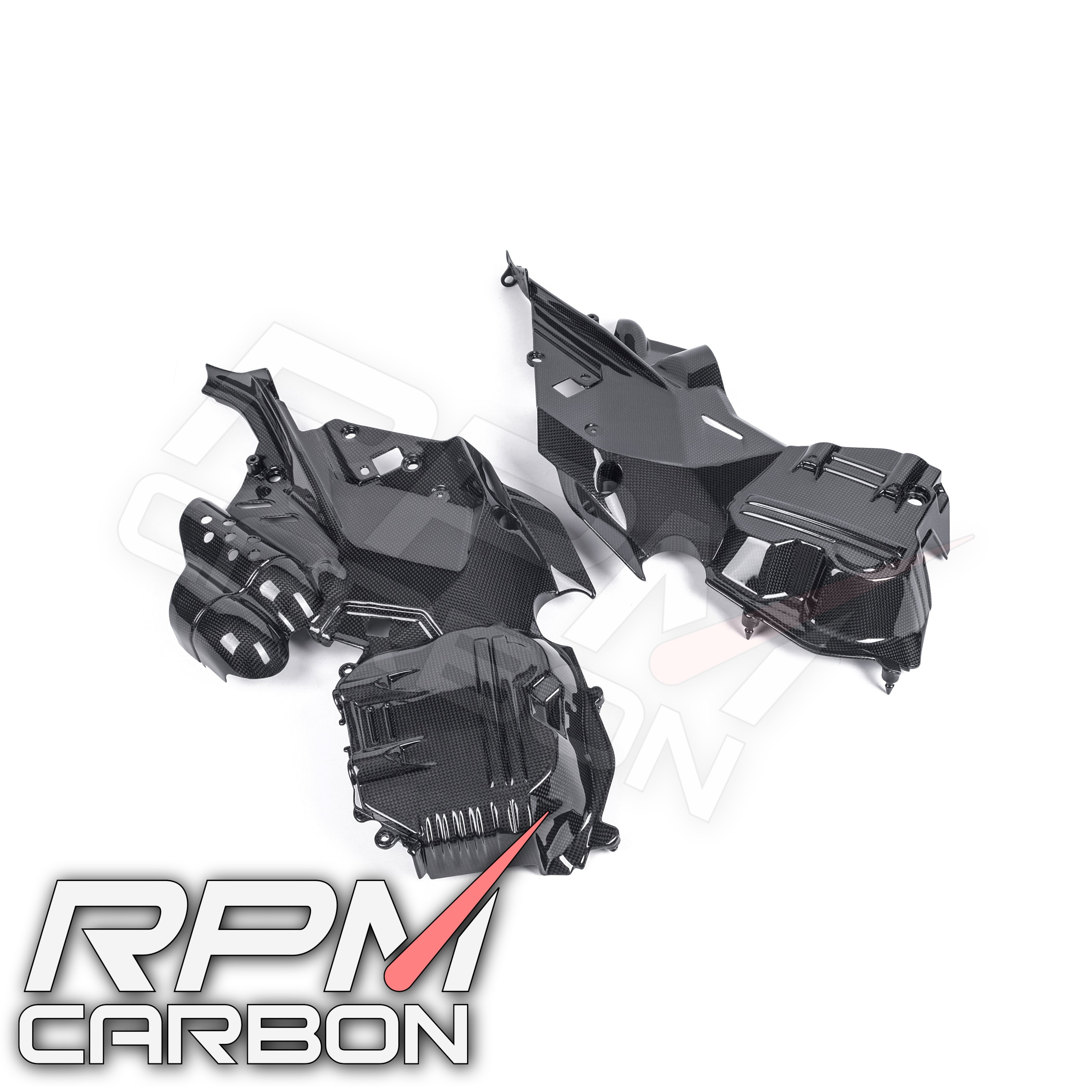 Ducati Diavel V4 Carbon Fiber Cambelt Covers