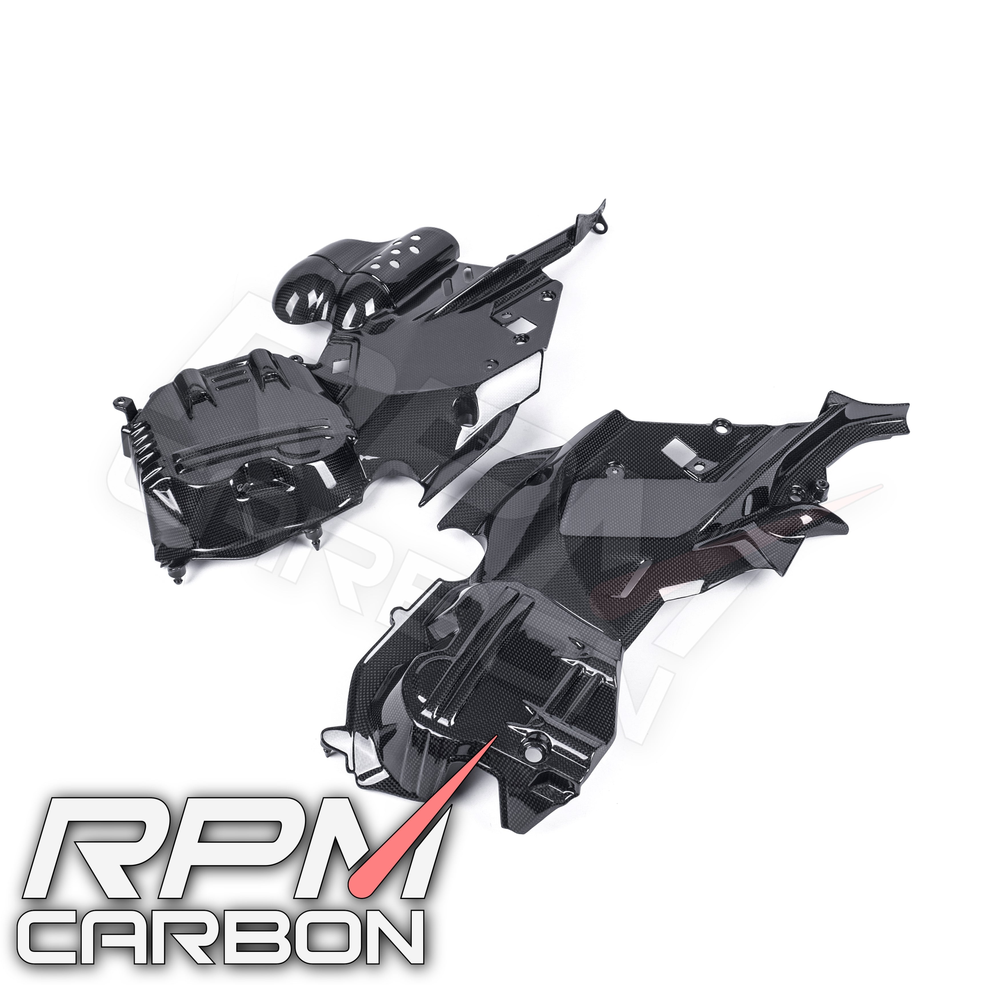 Ducati Diavel V4 Carbon Fiber Cambelt Covers