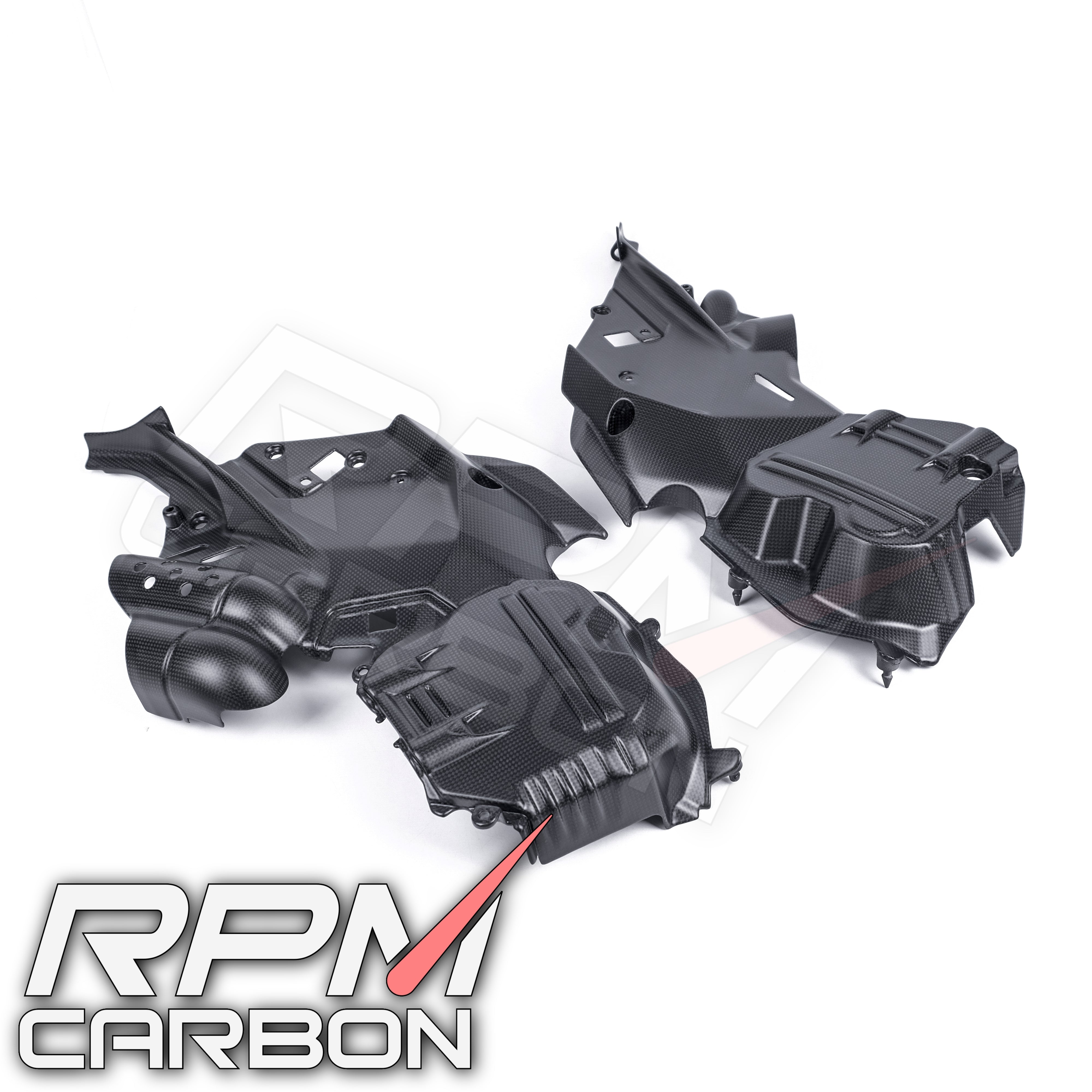 Ducati Diavel V4 Carbon Fiber Cambelt Covers