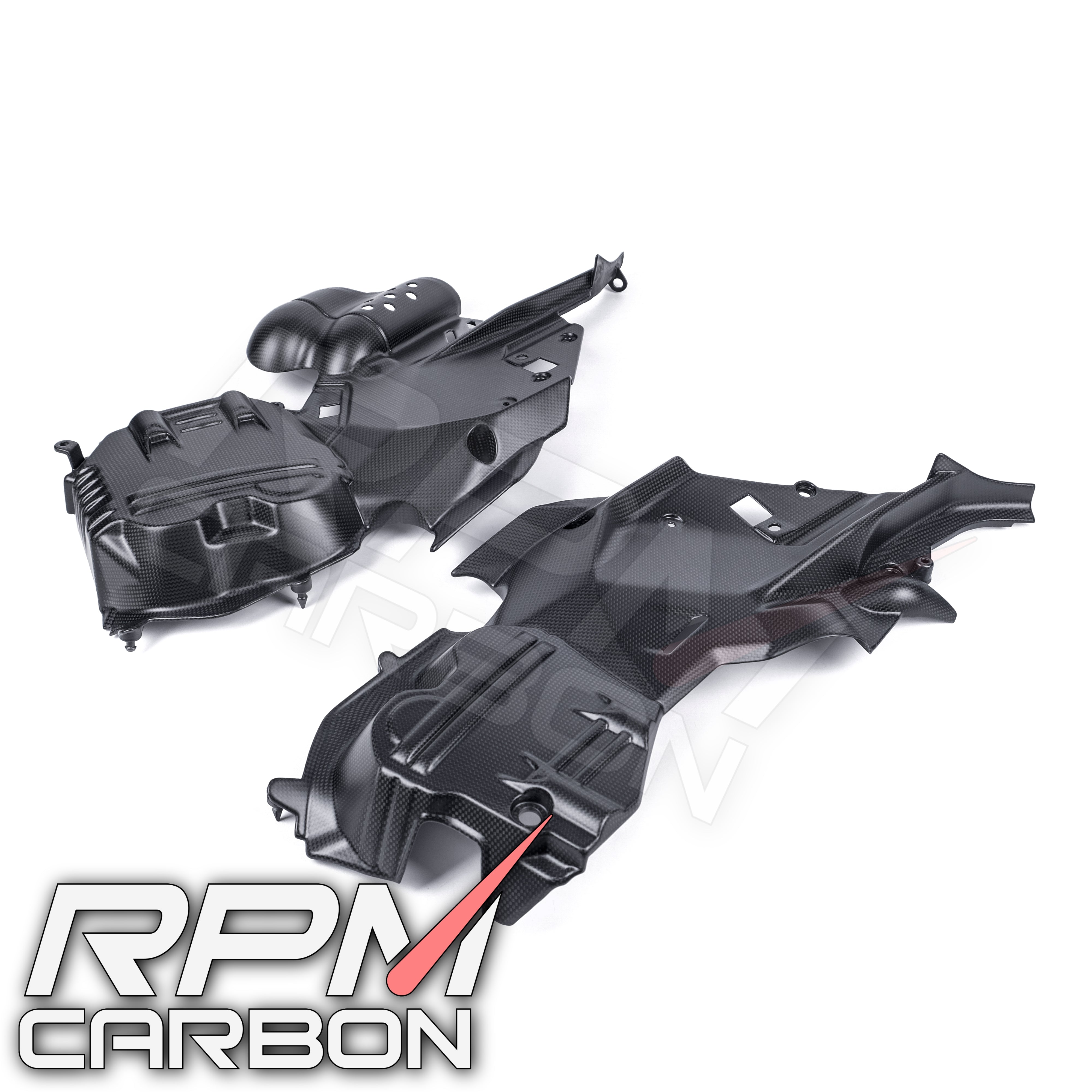 Ducati Diavel V4 Carbon Fiber Cambelt Covers