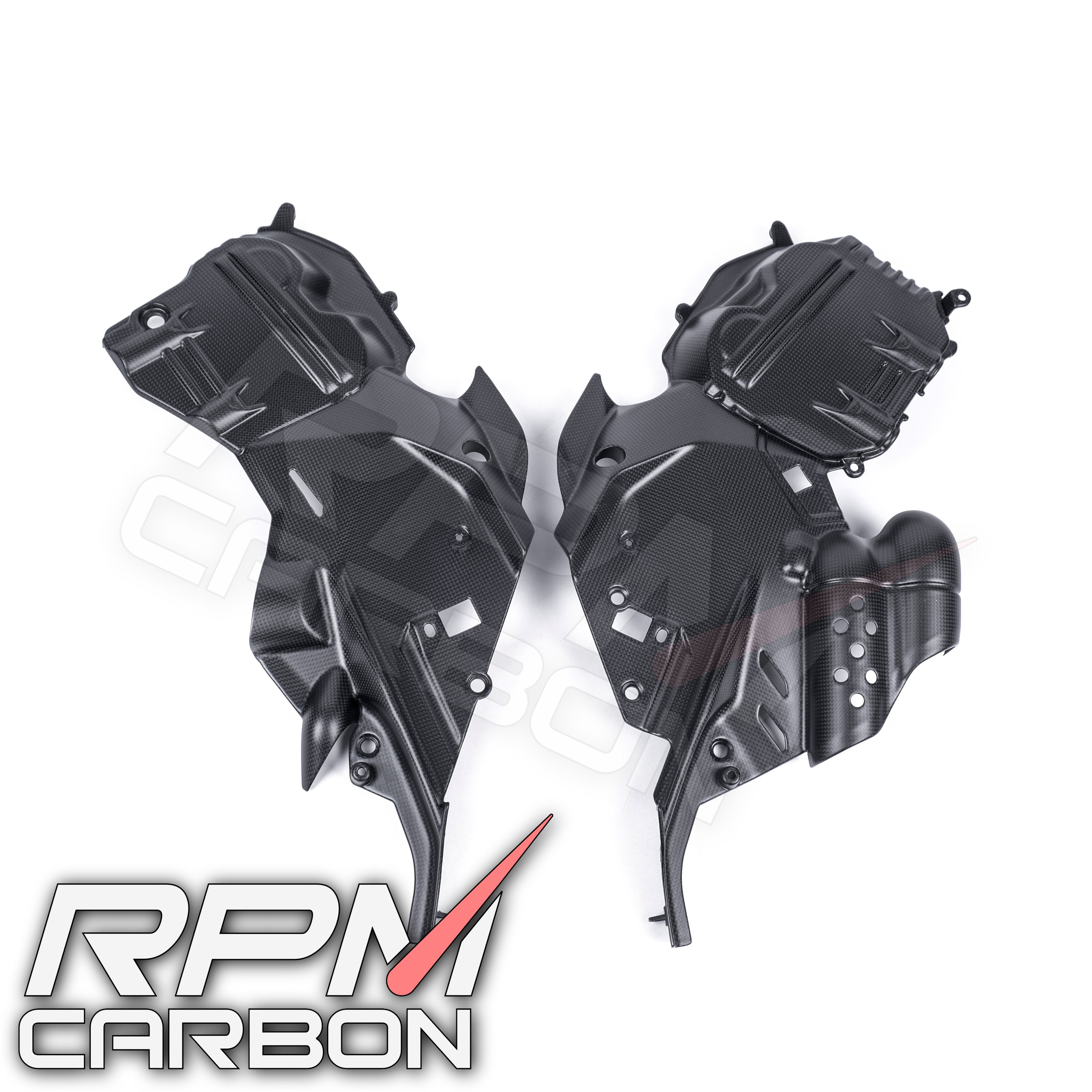 Ducati Diavel V4 Carbon Fiber Cambelt Covers
