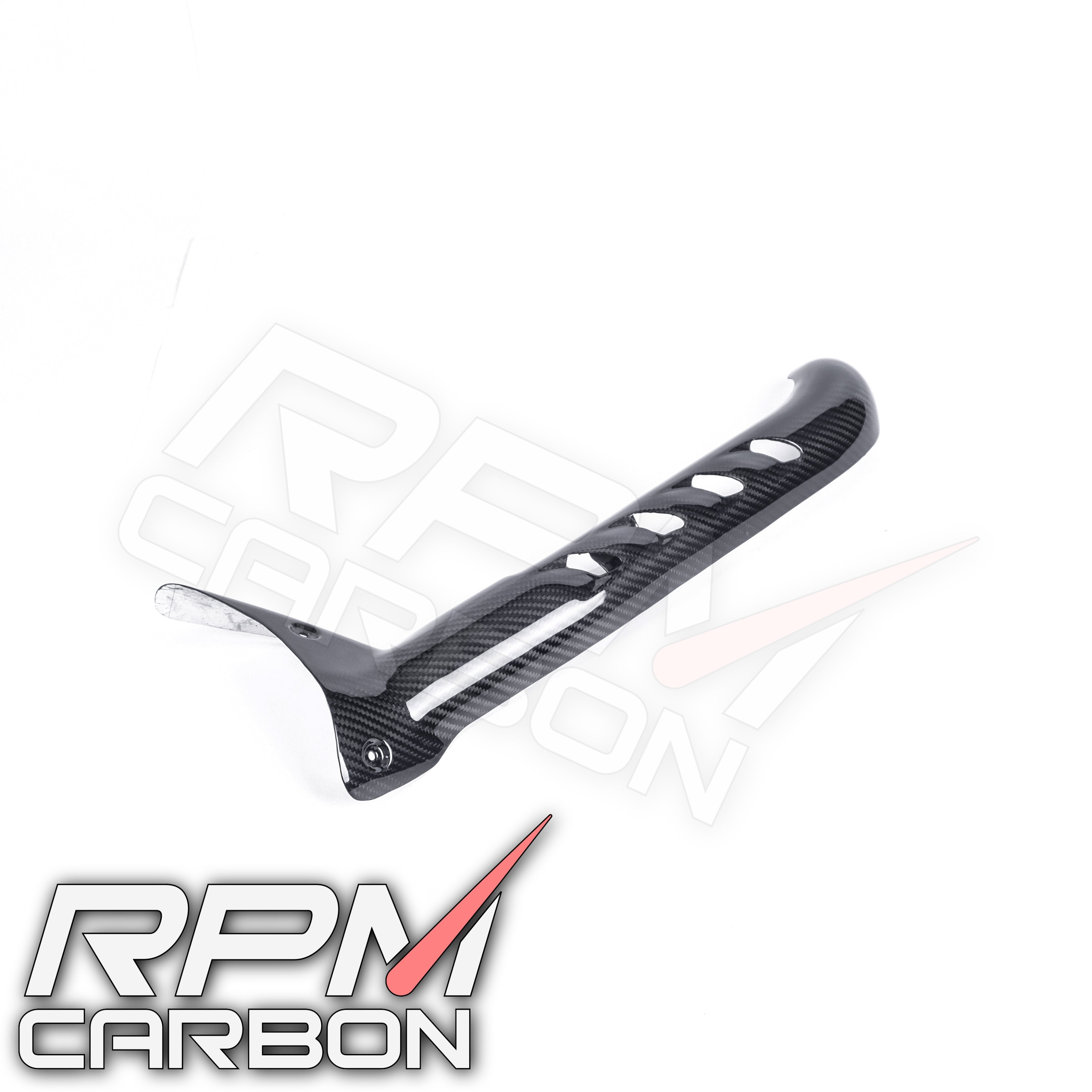 Ducati Diavel V4 Carbon Fiber Lower Exhaust Shield