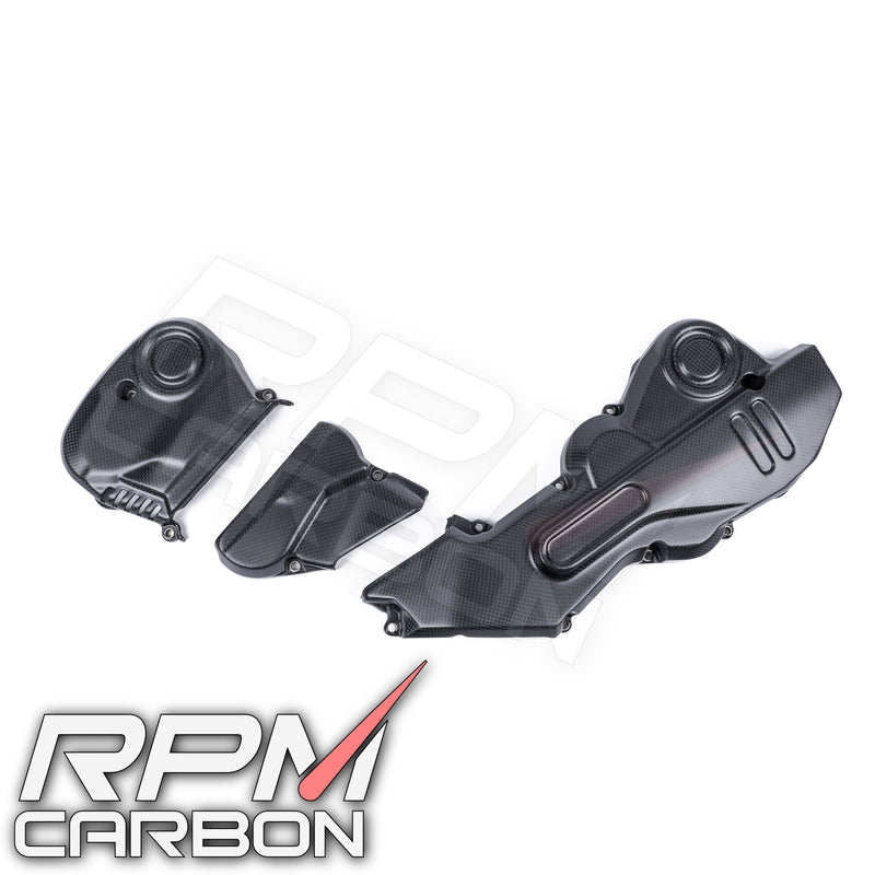 Ducati DesertX Carbon Fiber Cambelt Covers