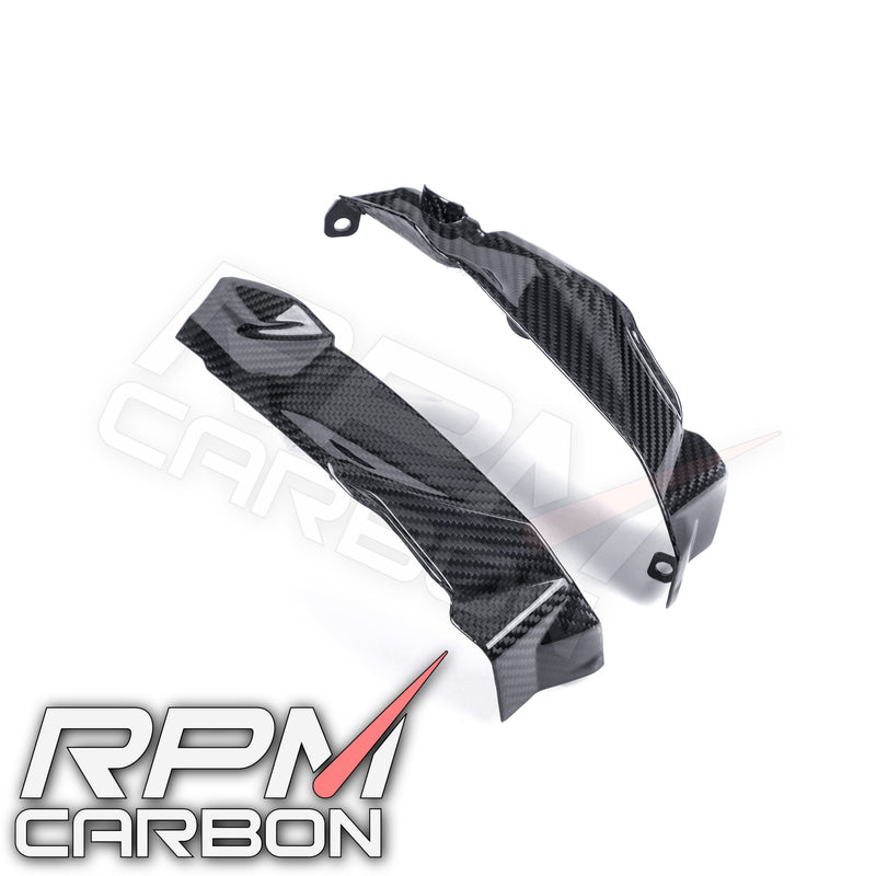 Ducati Hypermotard 698 Carbon Fiber Headlight Side Panels