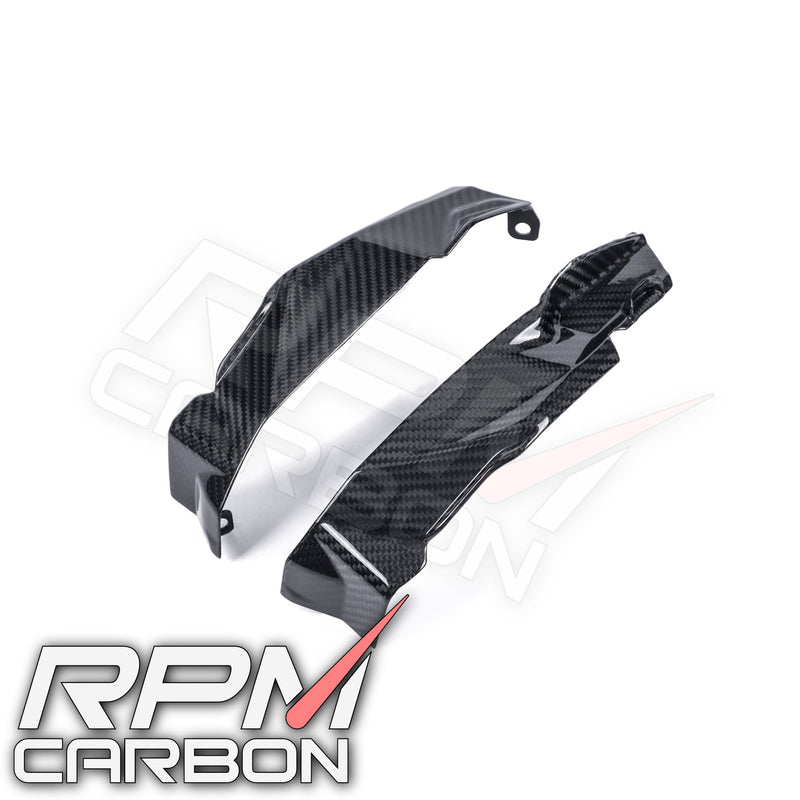 Ducati Hypermotard 698 Carbon Fiber Headlight Side Panels