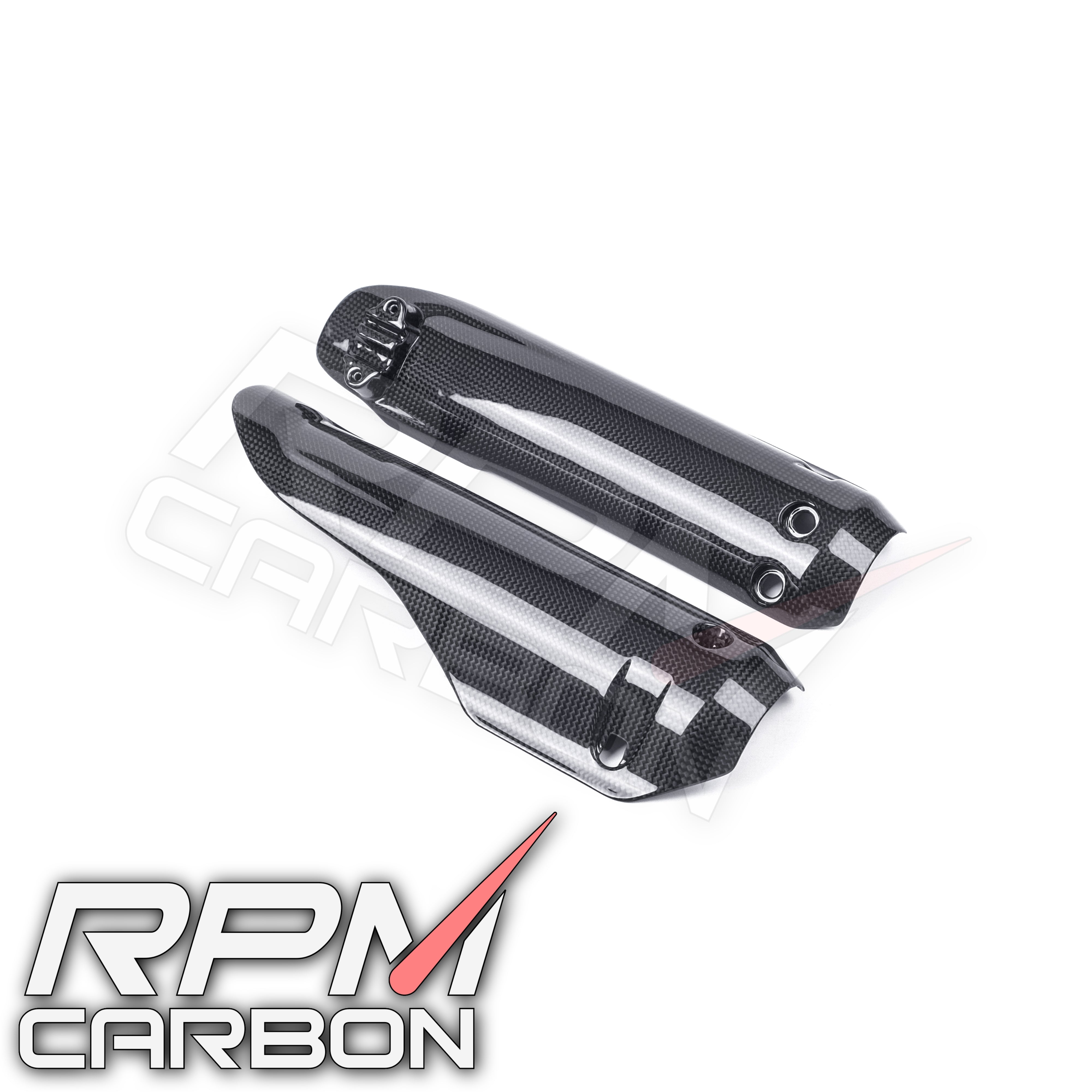 Ducati Hypermotard 698 Carbon Fiber Fork Covers