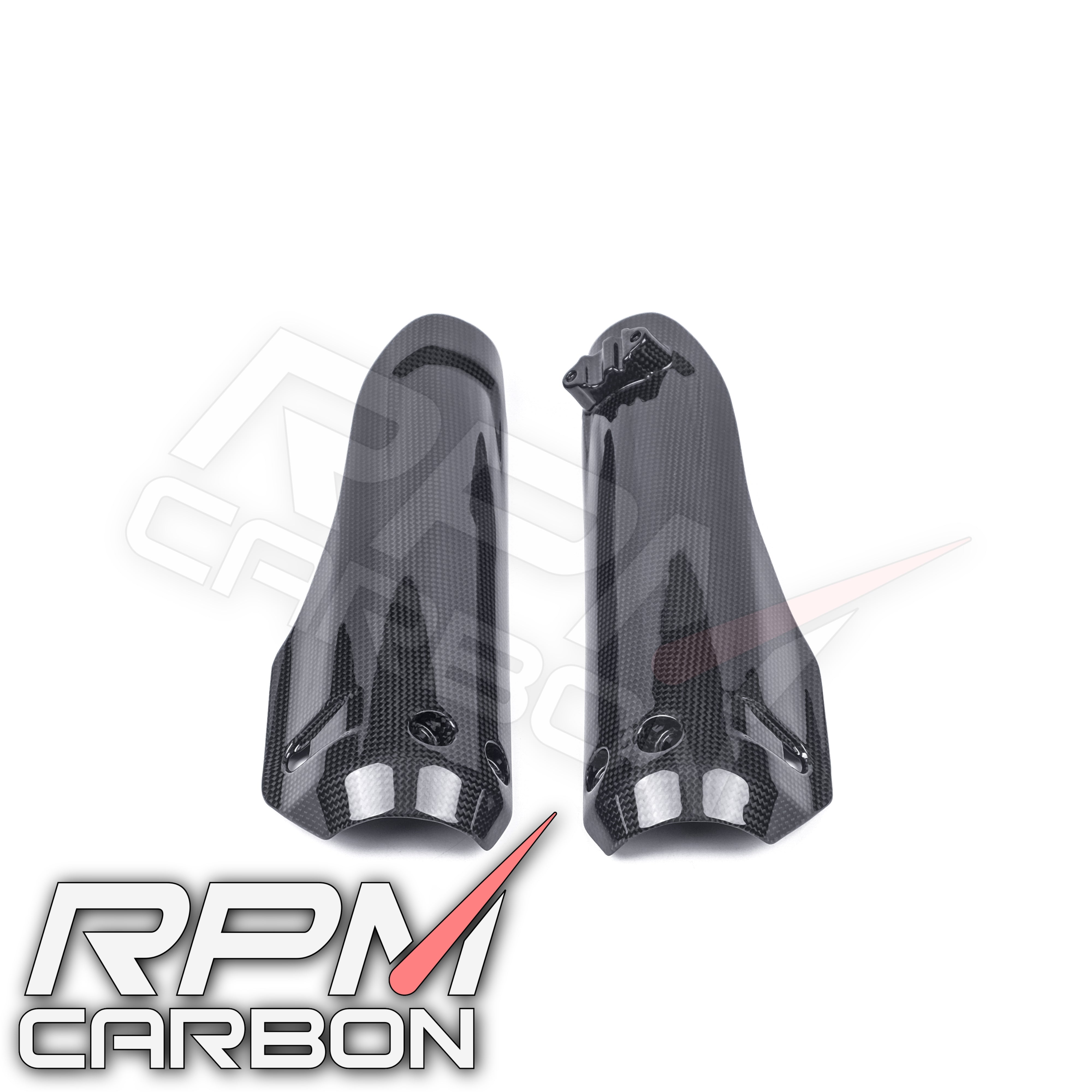 Ducati Hypermotard 698 Carbon Fiber Fork Covers
