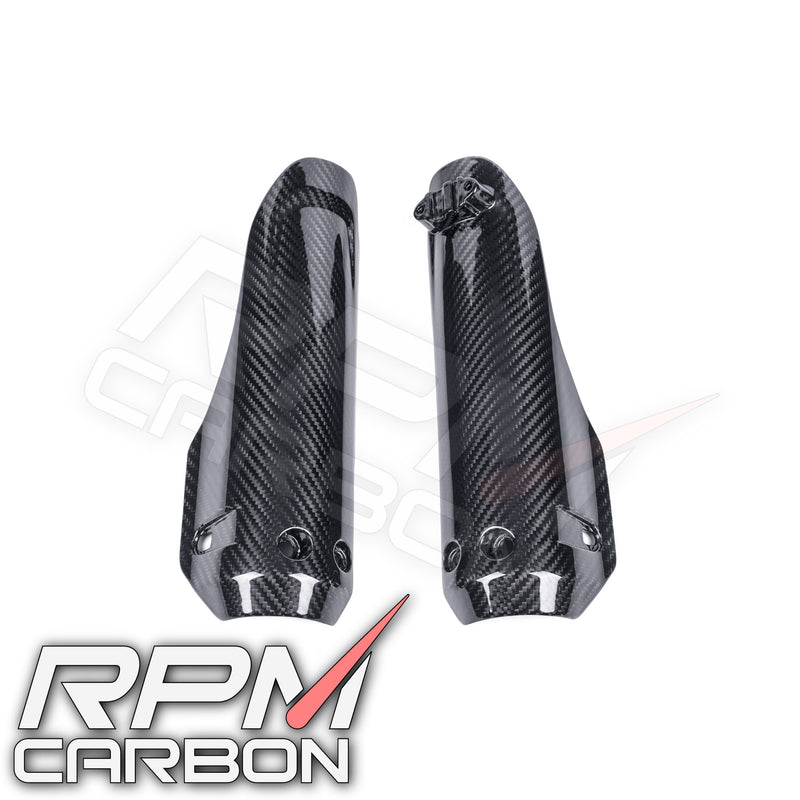 Ducati Hypermotard 698 Carbon Fiber Fork Covers