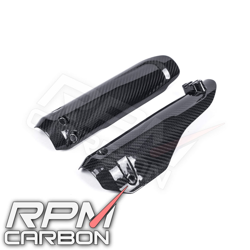 Ducati Hypermotard 698 Carbon Fiber Fork Covers