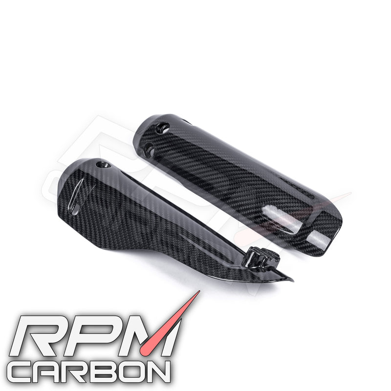 Ducati Hypermotard 698 Carbon Fiber Fork Covers