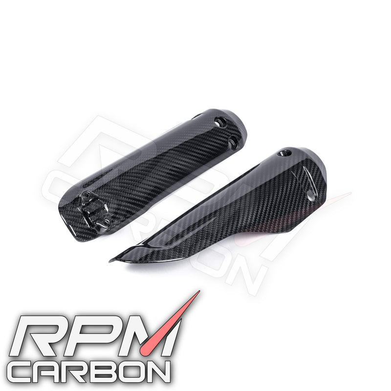 Ducati Hypermotard 698 Carbon Fiber Fork Covers