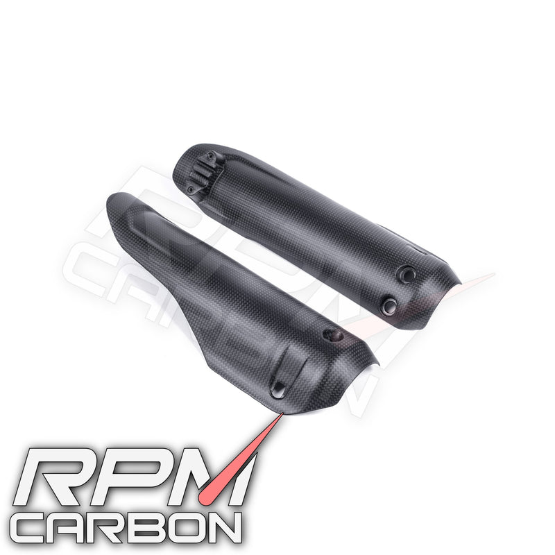 Ducati Hypermotard 698 Carbon Fiber Fork Covers