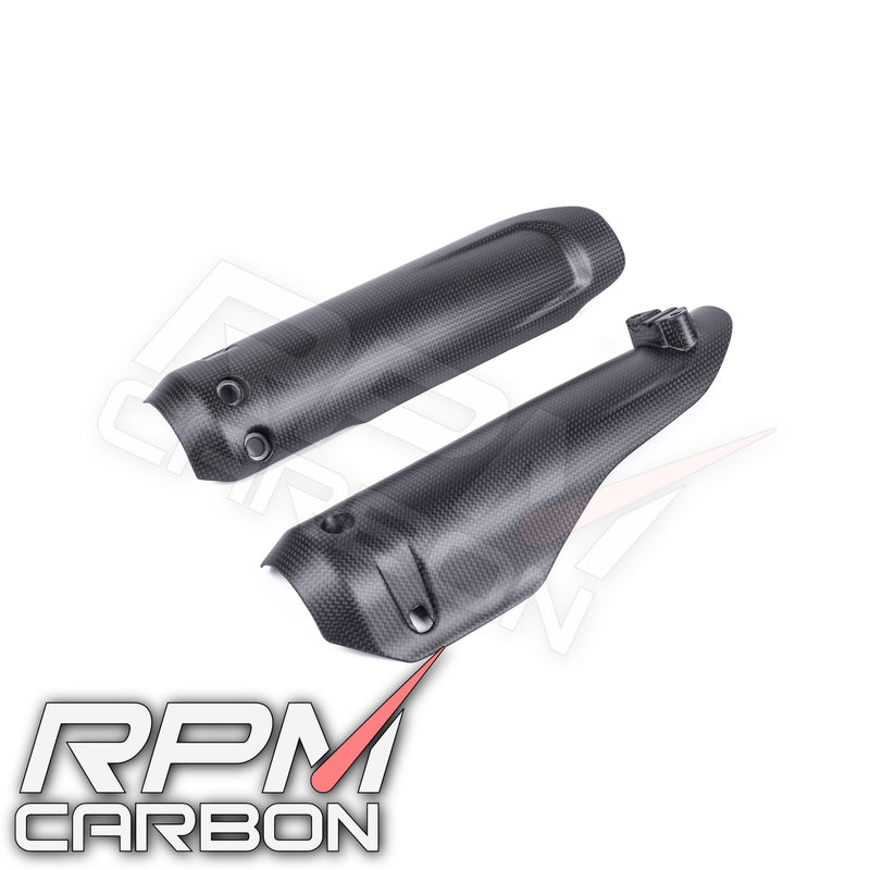 Ducati Hypermotard 698 Carbon Fiber Fork Covers