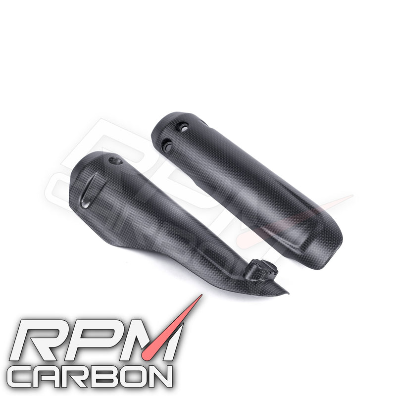 Ducati Hypermotard 698 Carbon Fiber Fork Covers