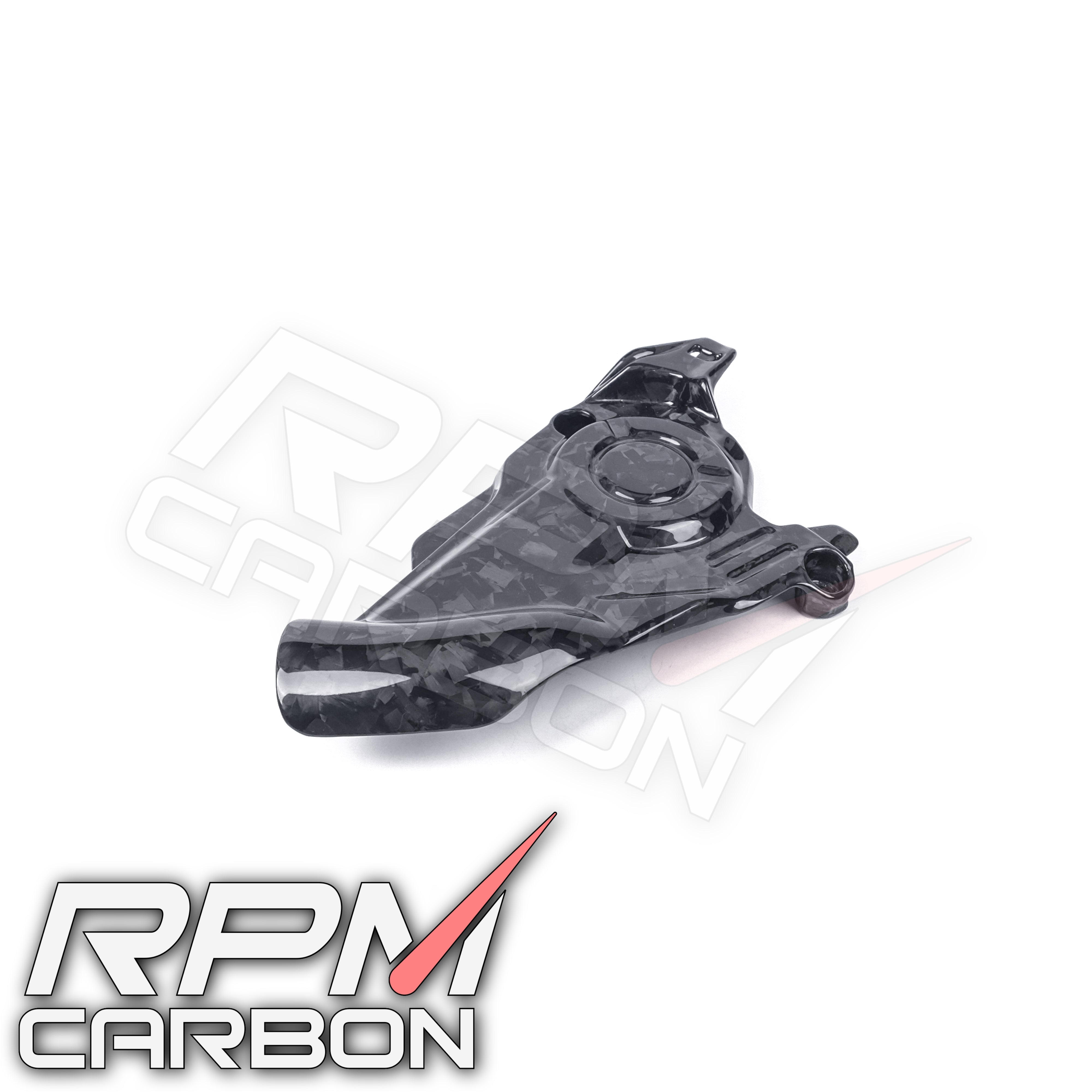 Ducati Hypermotard 698 Carbon Fiber Engine Cover Right