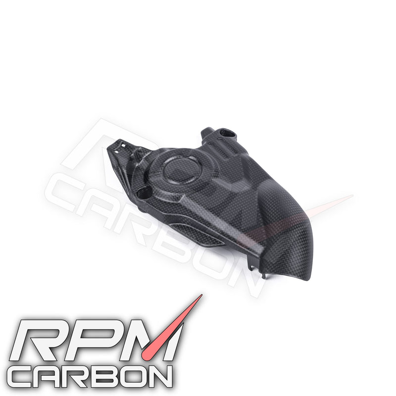 Ducati Hypermotard 698 Carbon Fiber Engine Cover Right