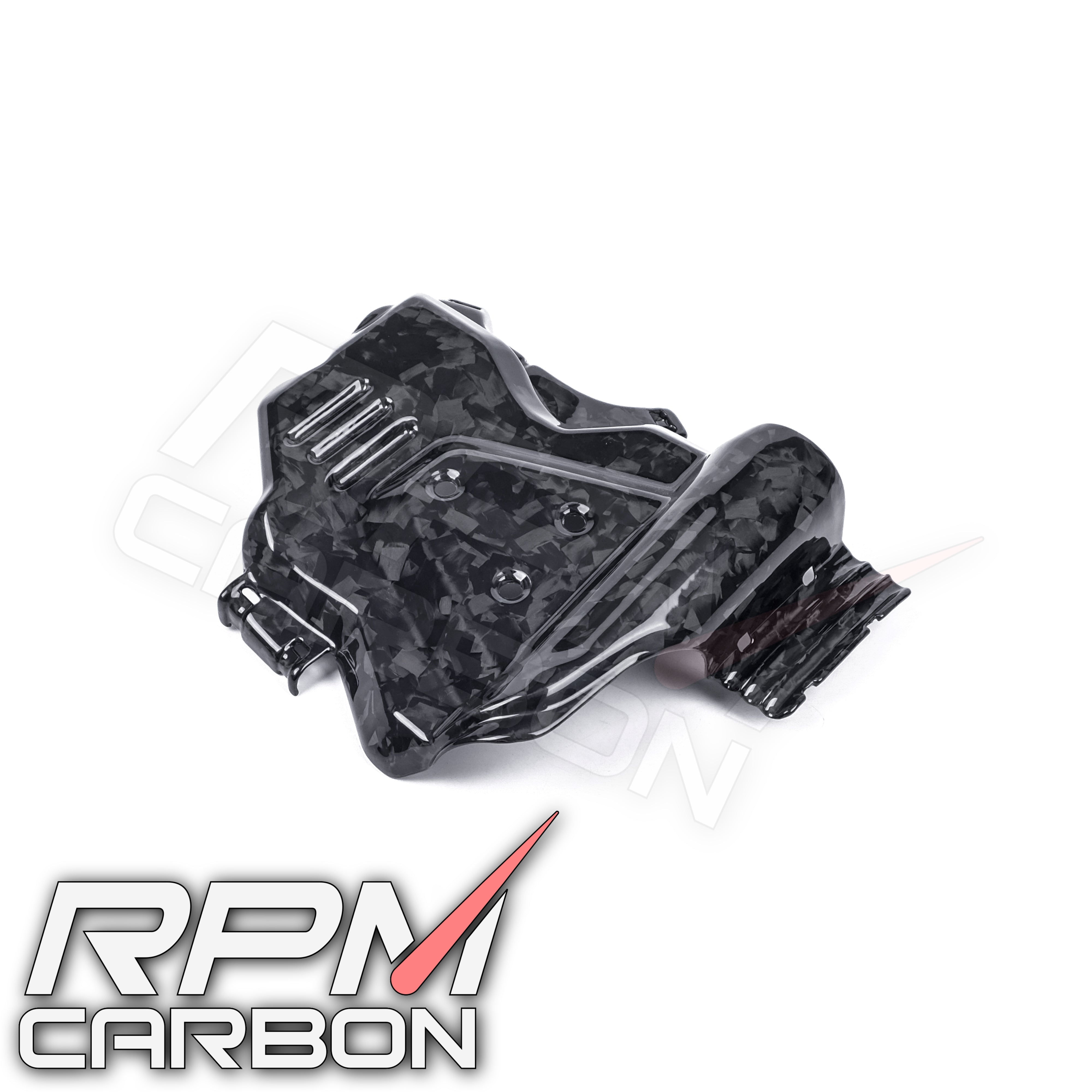 Ducati Hypermotard 698 Carbon Fiber Engine Cover Left