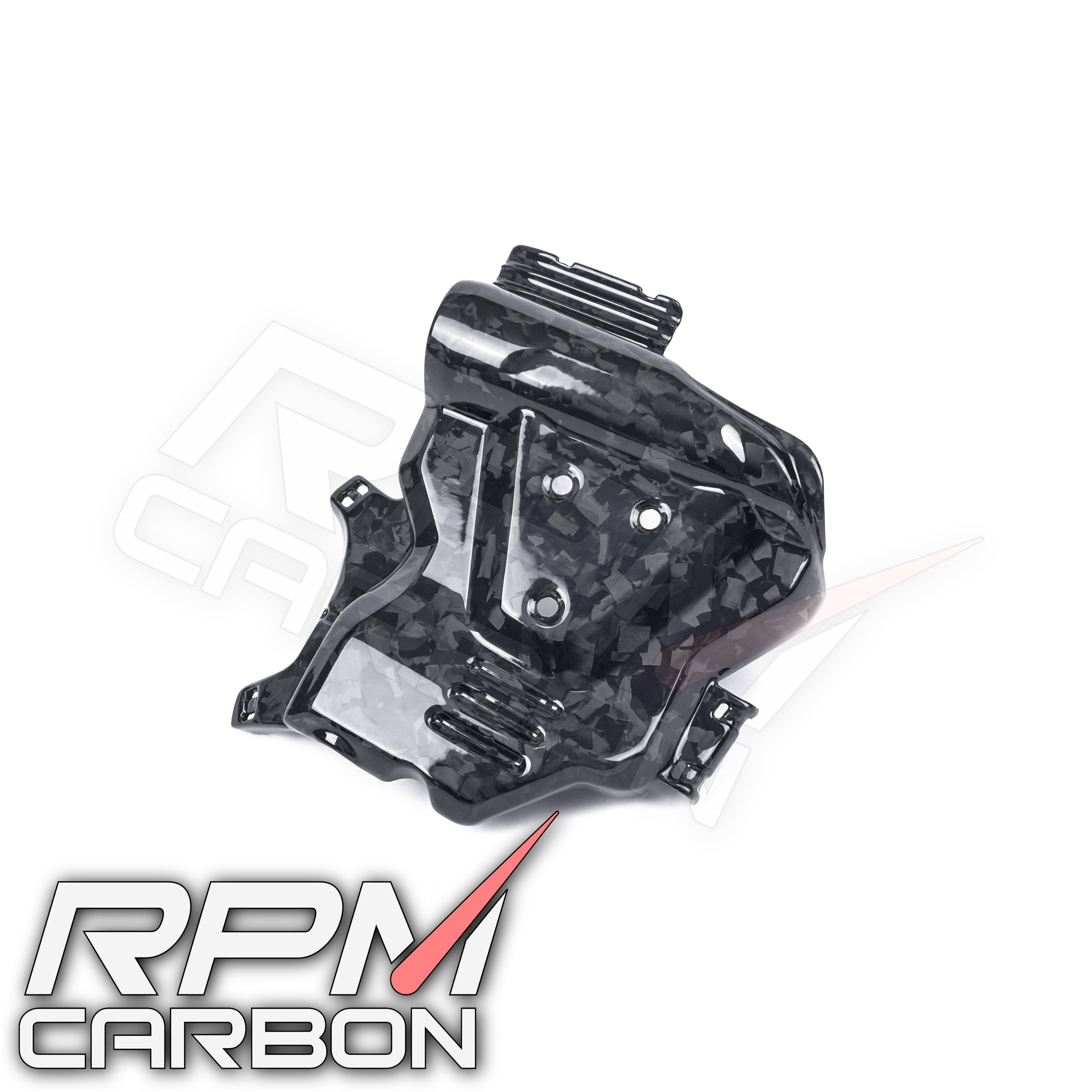 Ducati Hypermotard 698 Carbon Fiber Engine Cover Left