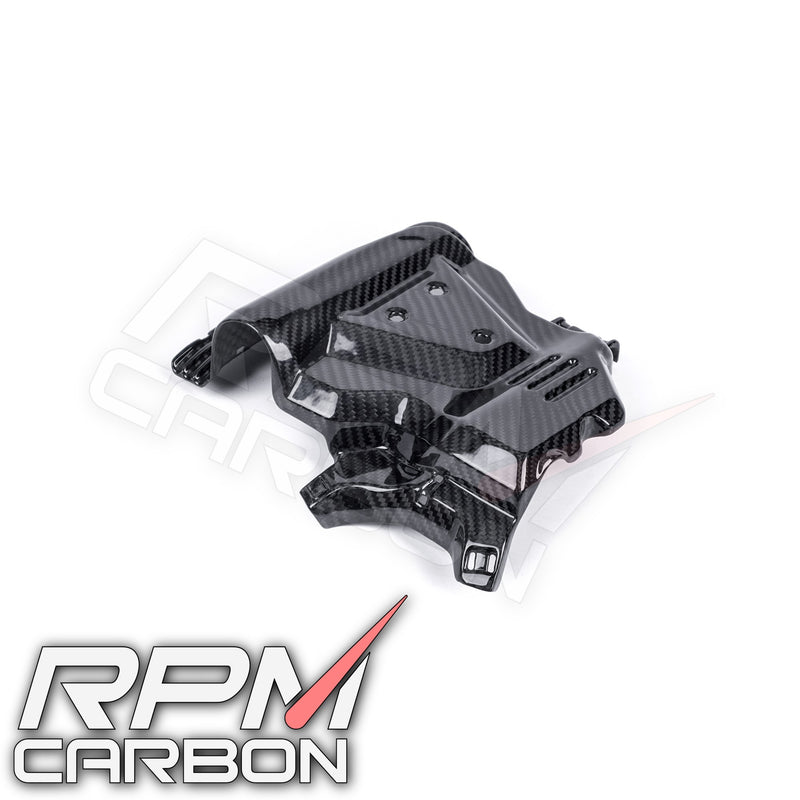 Ducati Hypermotard 698 Carbon Fiber Engine Cover Left