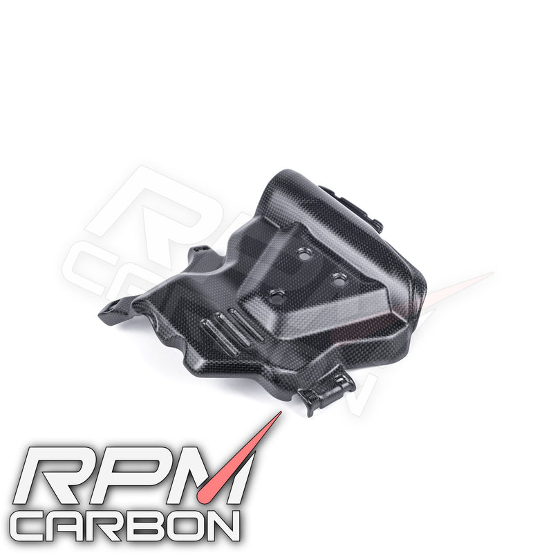 Ducati Hypermotard 698 Carbon Fiber Engine Cover Left