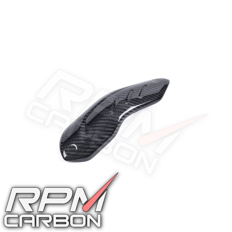 Ducati Hypermotard 698 Carbon Fiber Exhaust Shield