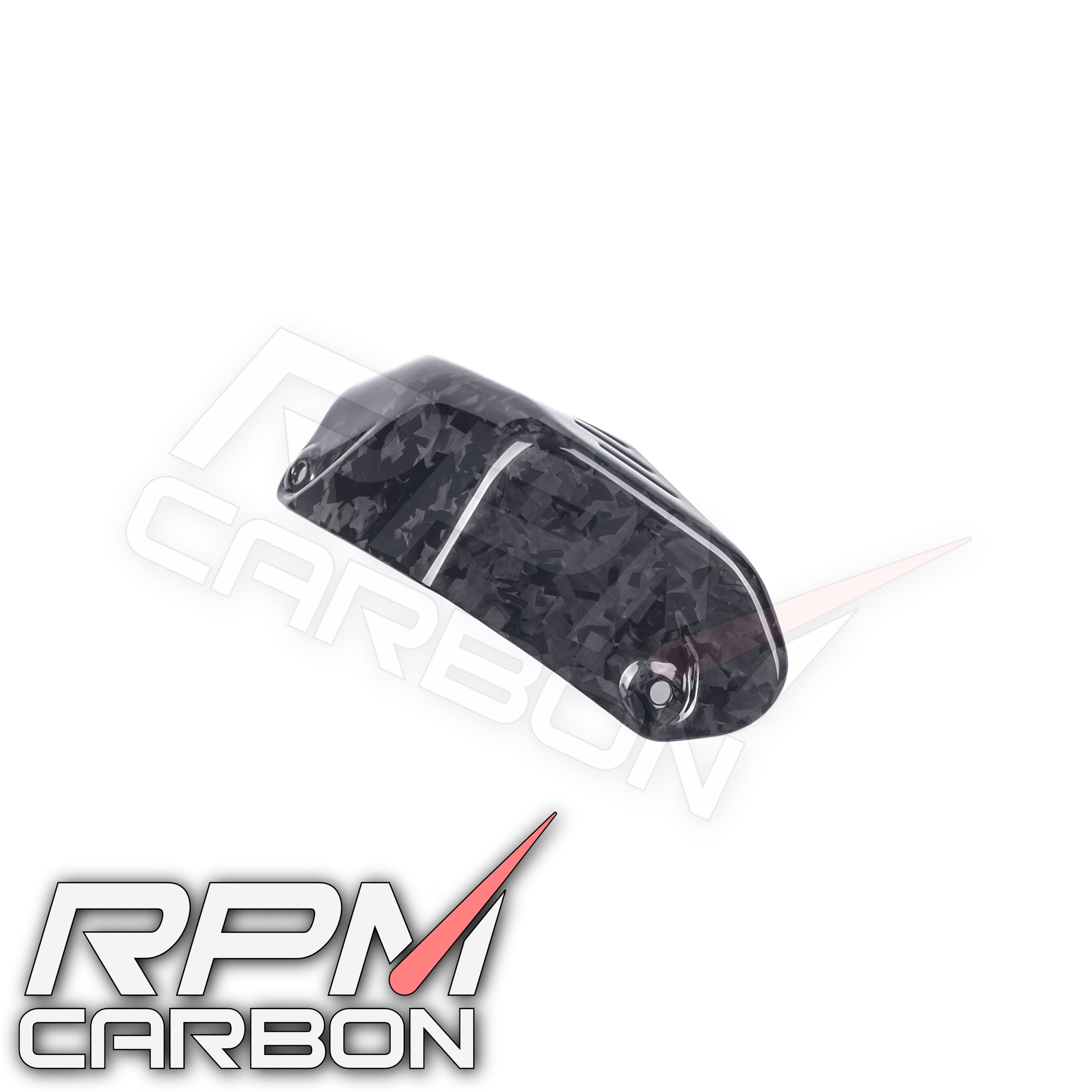 Ducati Hypermotard 698 Carbon Fiber Rear Exhaust Shield