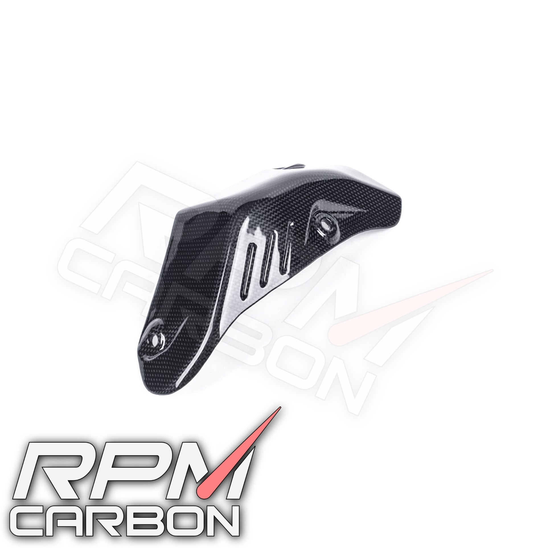 Ducati Hypermotard 698 Carbon Fiber Rear Exhaust Shield