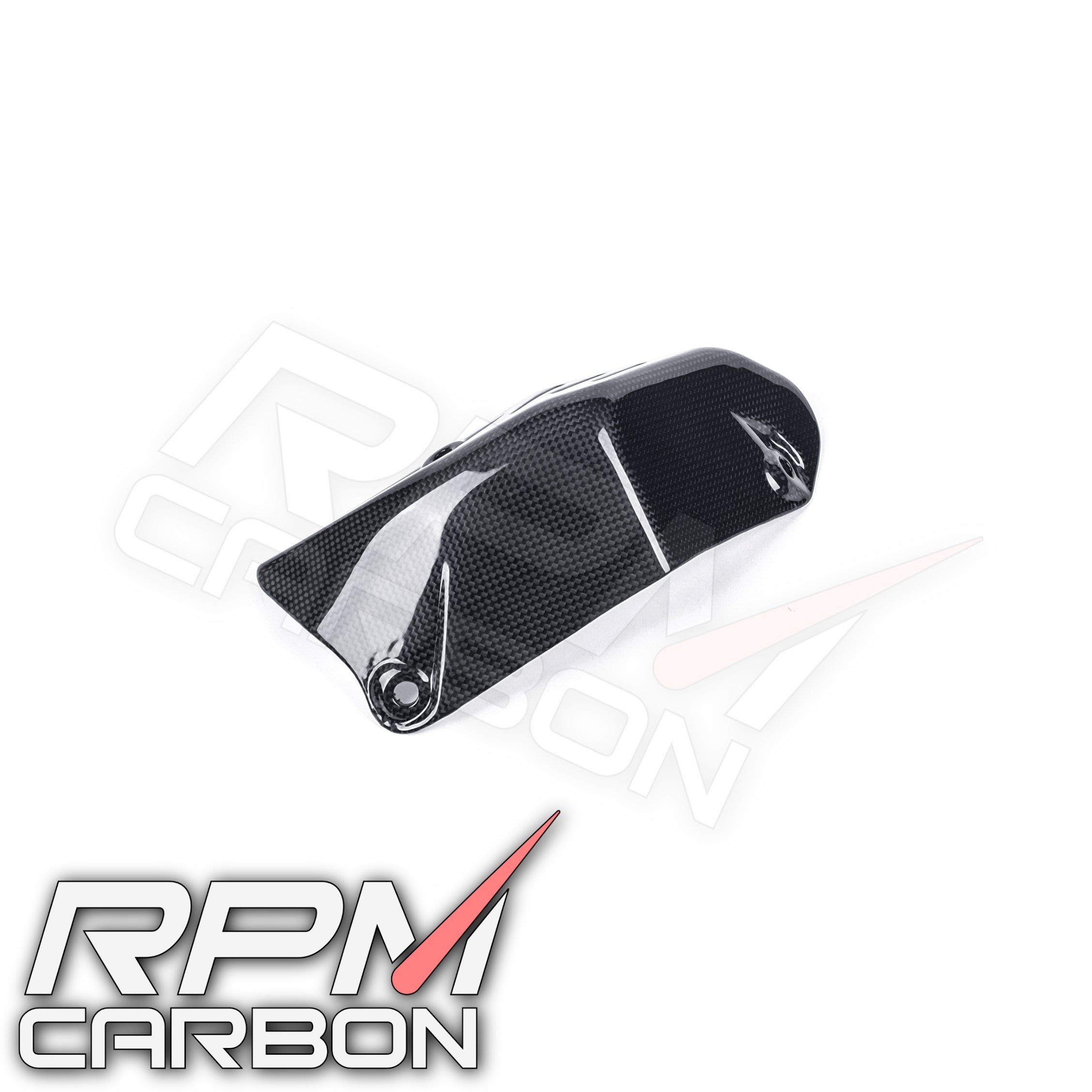 Ducati Hypermotard 698 Carbon Fiber Rear Exhaust Shield