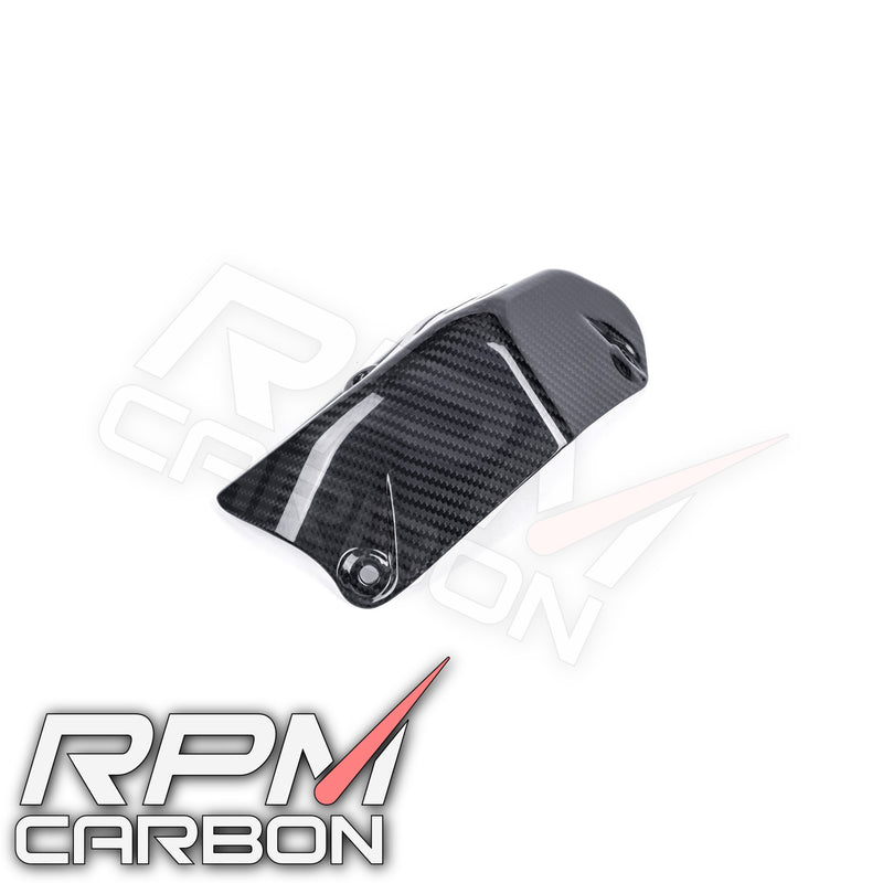 Ducati Hypermotard 698 Carbon Fiber Rear Exhaust Shield