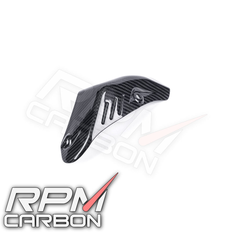 Ducati Hypermotard 698 Carbon Fiber Rear Exhaust Shield