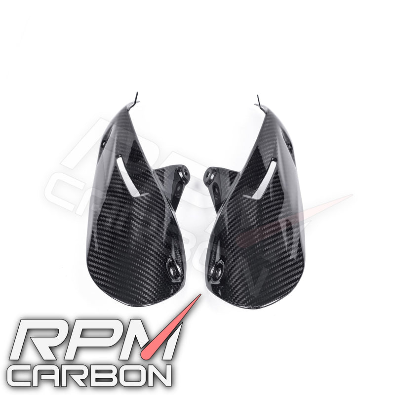 Ducati Hypermotard 698 Carbon Fiber Exhaust Side Covers