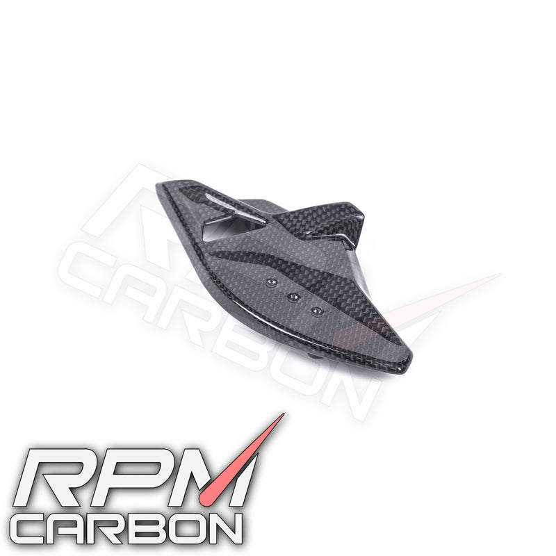 Ducati Hypermotard 698 Carbon Fiber Rear Brake Pump Reservoir Cover