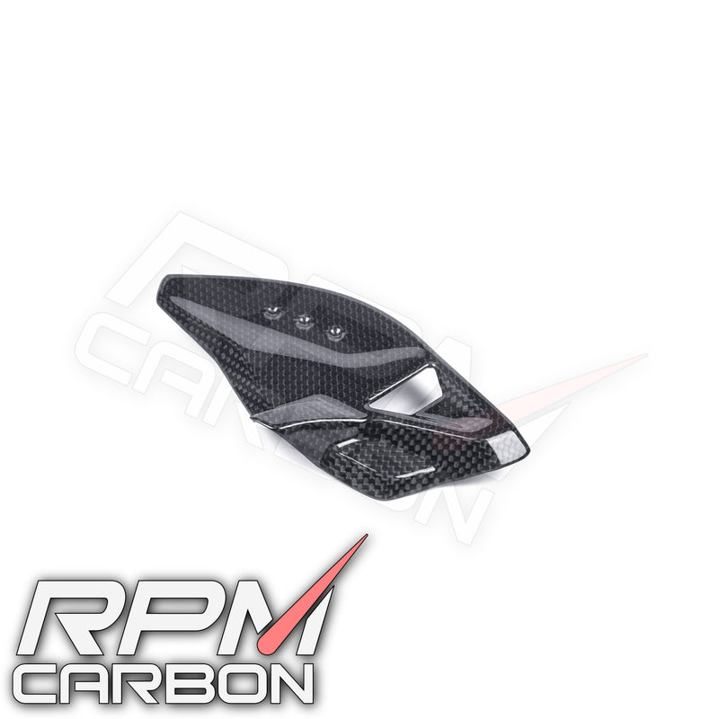 Ducati Hypermotard 698 Carbon Fiber Rear Brake Pump Reservoir Cover