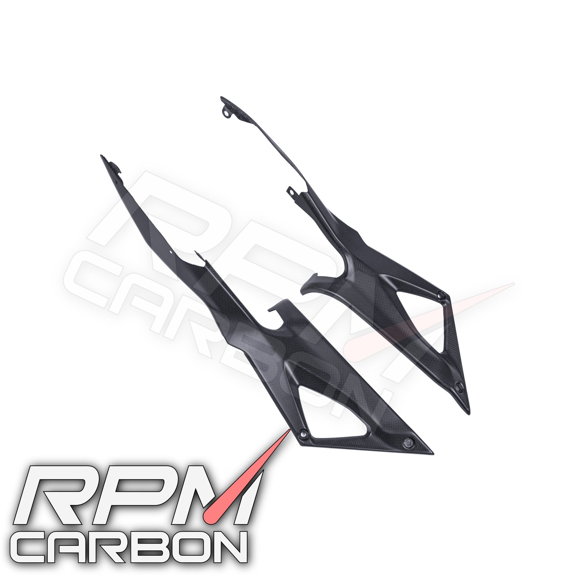 Ducati 848 1098 1198 Carbon Fiber Tank Side Panels