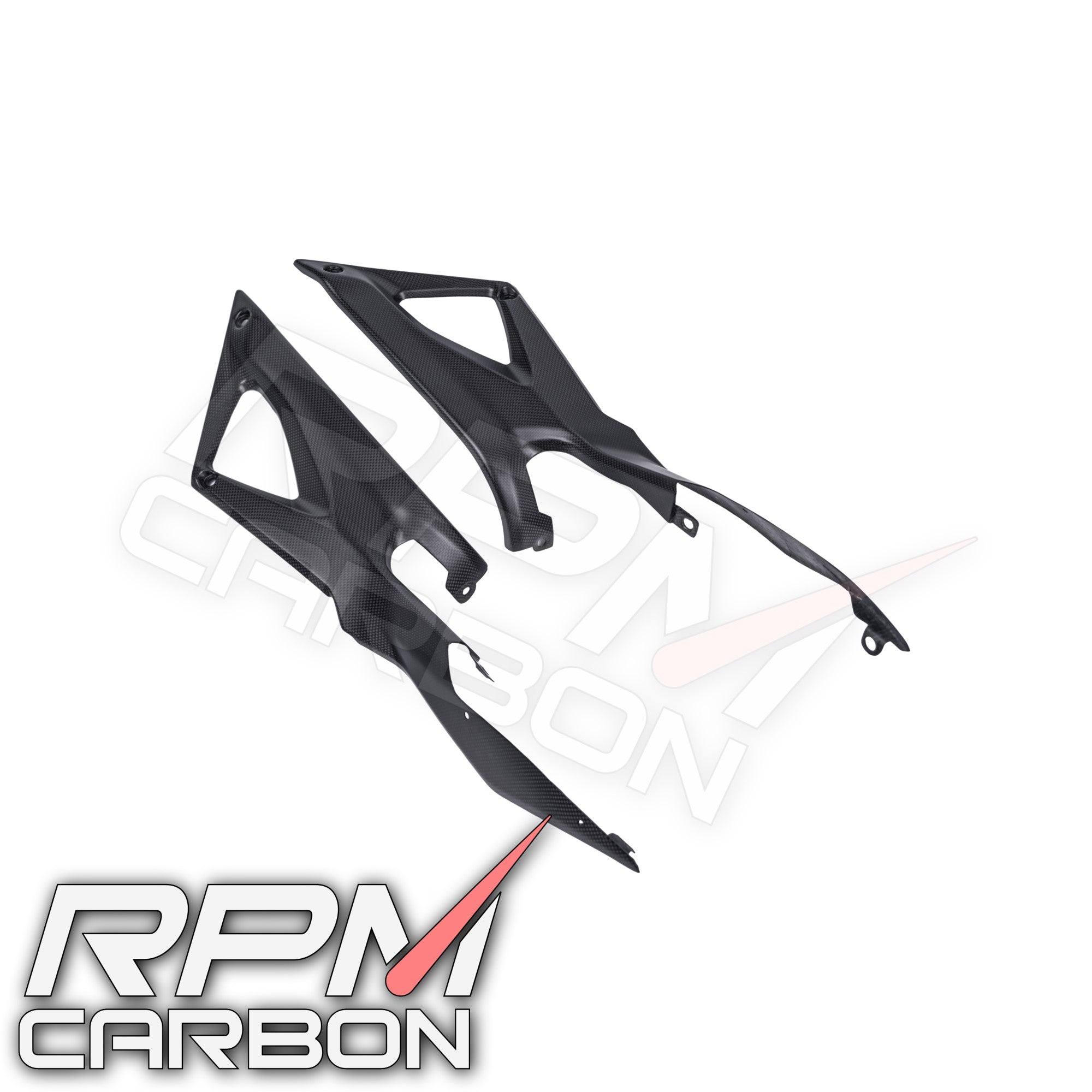 Ducati 848 1098 1198 Carbon Fiber Tank Side Panels
