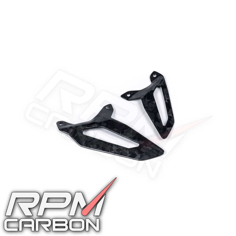 Ducati Panigale V2 899 1199 1299 959 Carbon Fiber Heel Guards