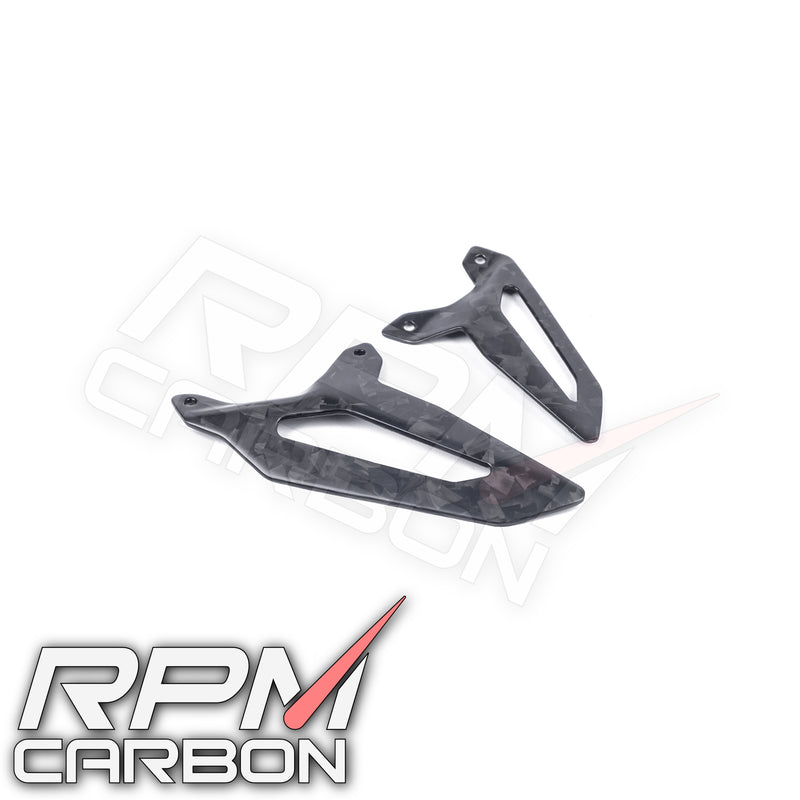 Ducati Panigale V2 899 1199 1299 959 Carbon Fiber Heel Guards