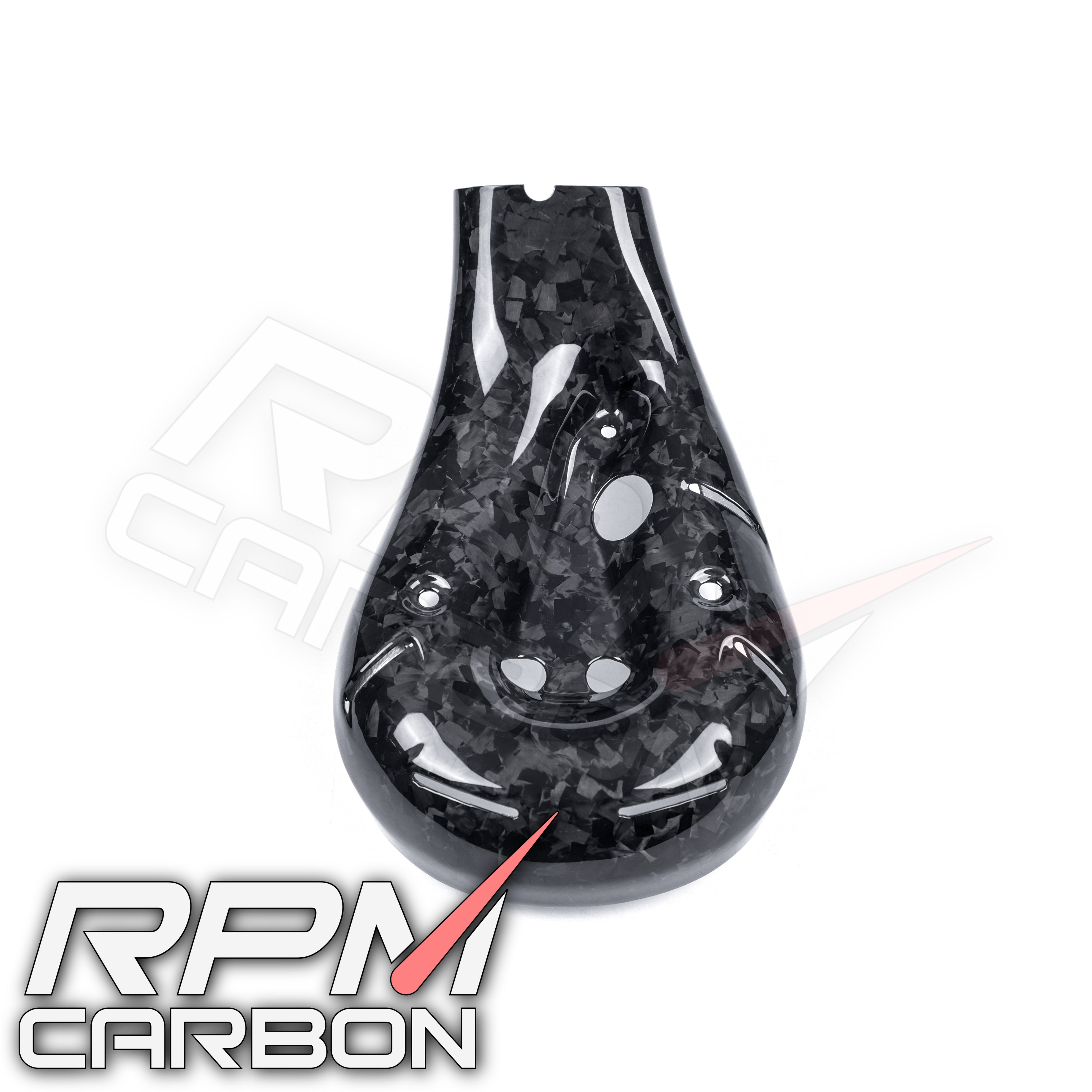 Ducati Panigale 899 1199 Carbon Fiber Exhaust Cover (Read Description)
