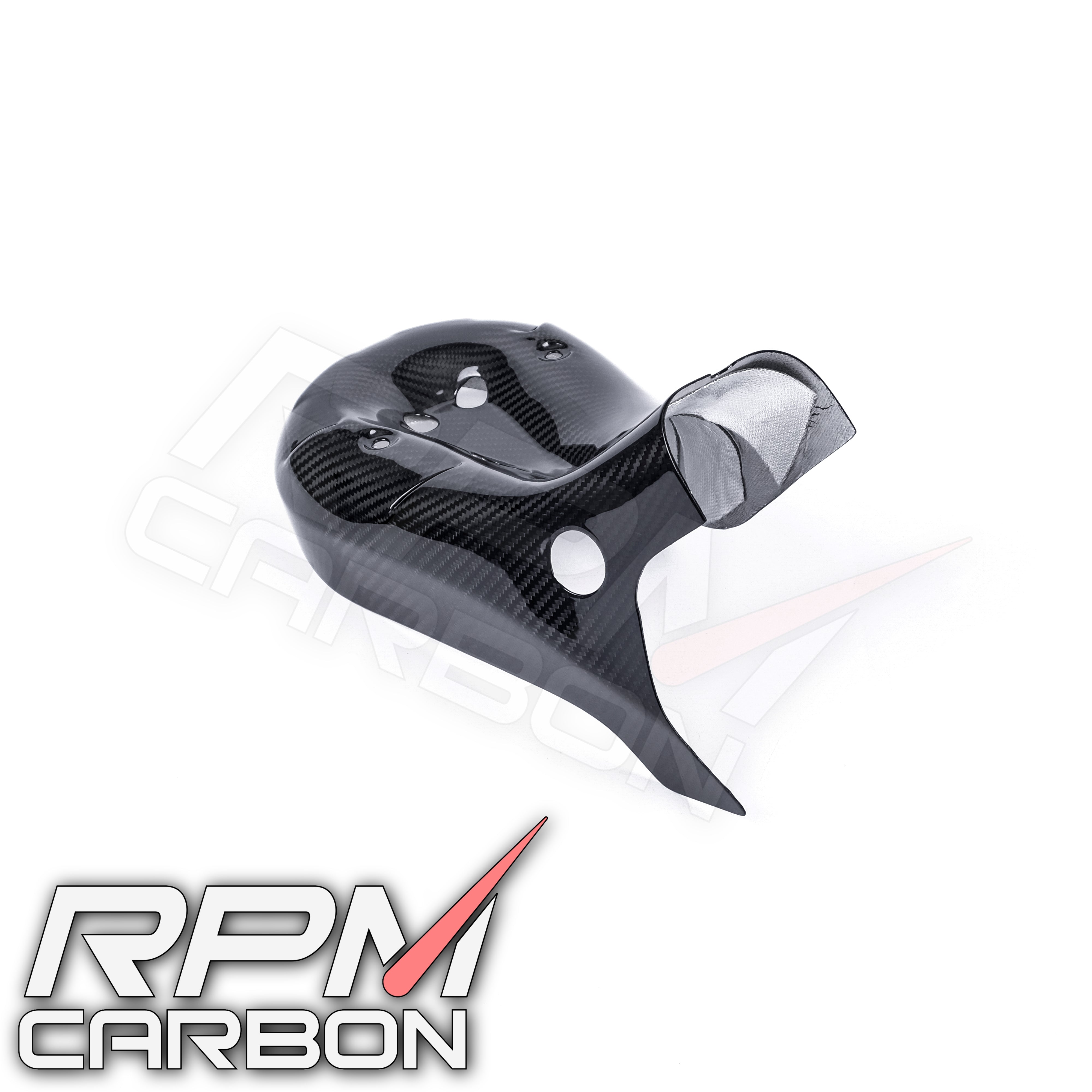 Ducati Panigale 899 1199 Carbon Fiber Exhaust Cover (Read Description)